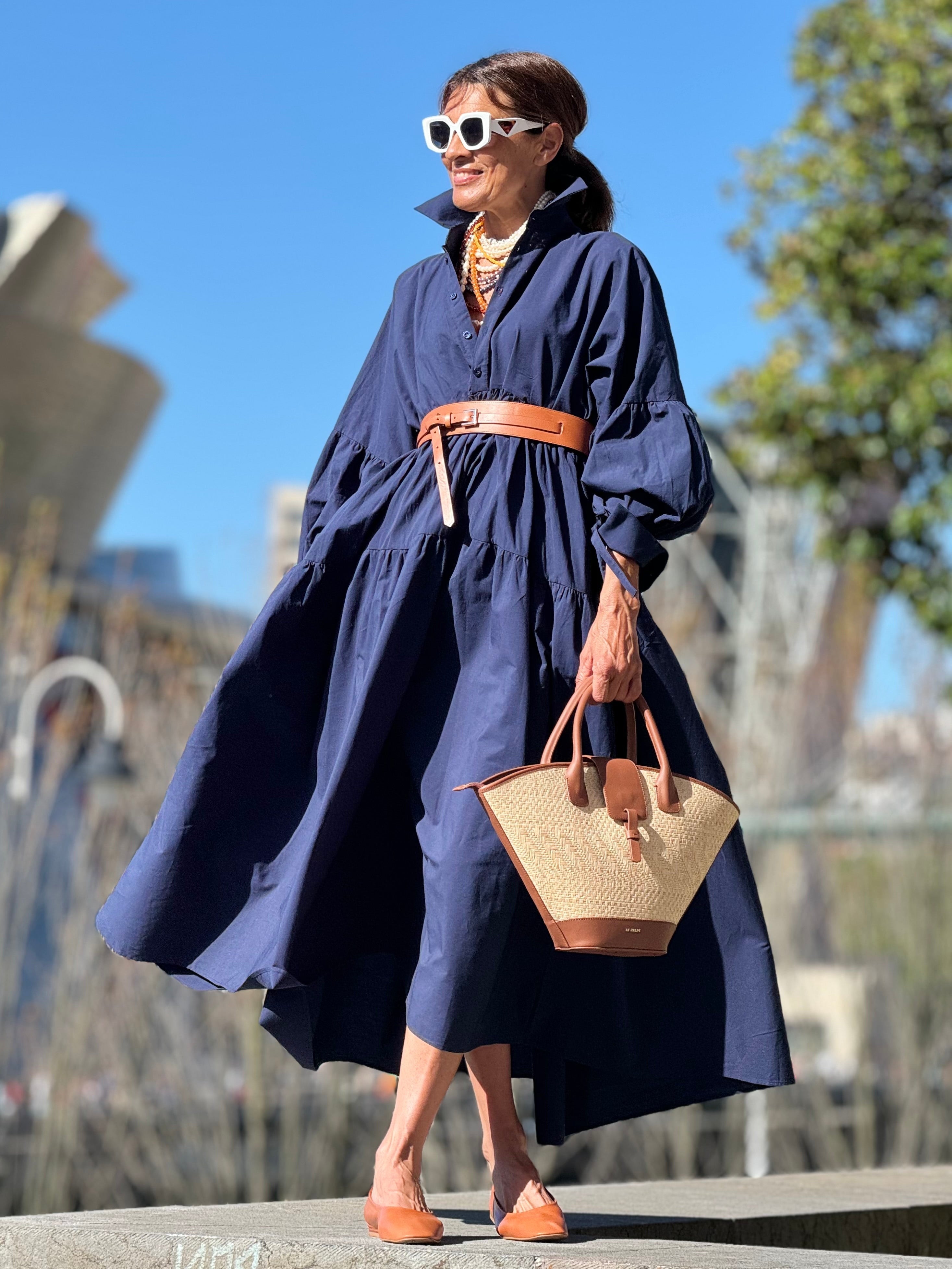Dress Charlotte Navy