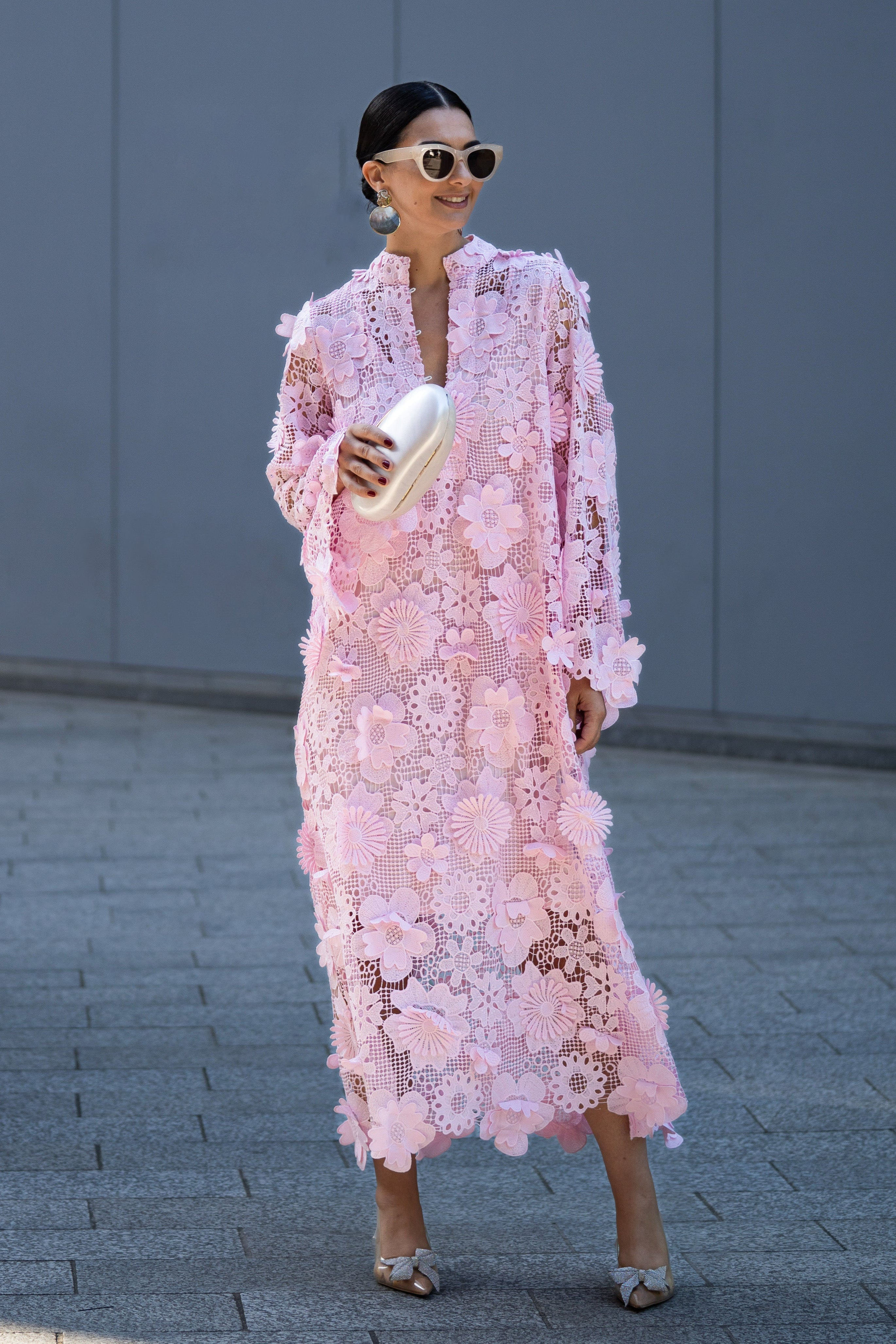 Dress Estelle Lace Pink
