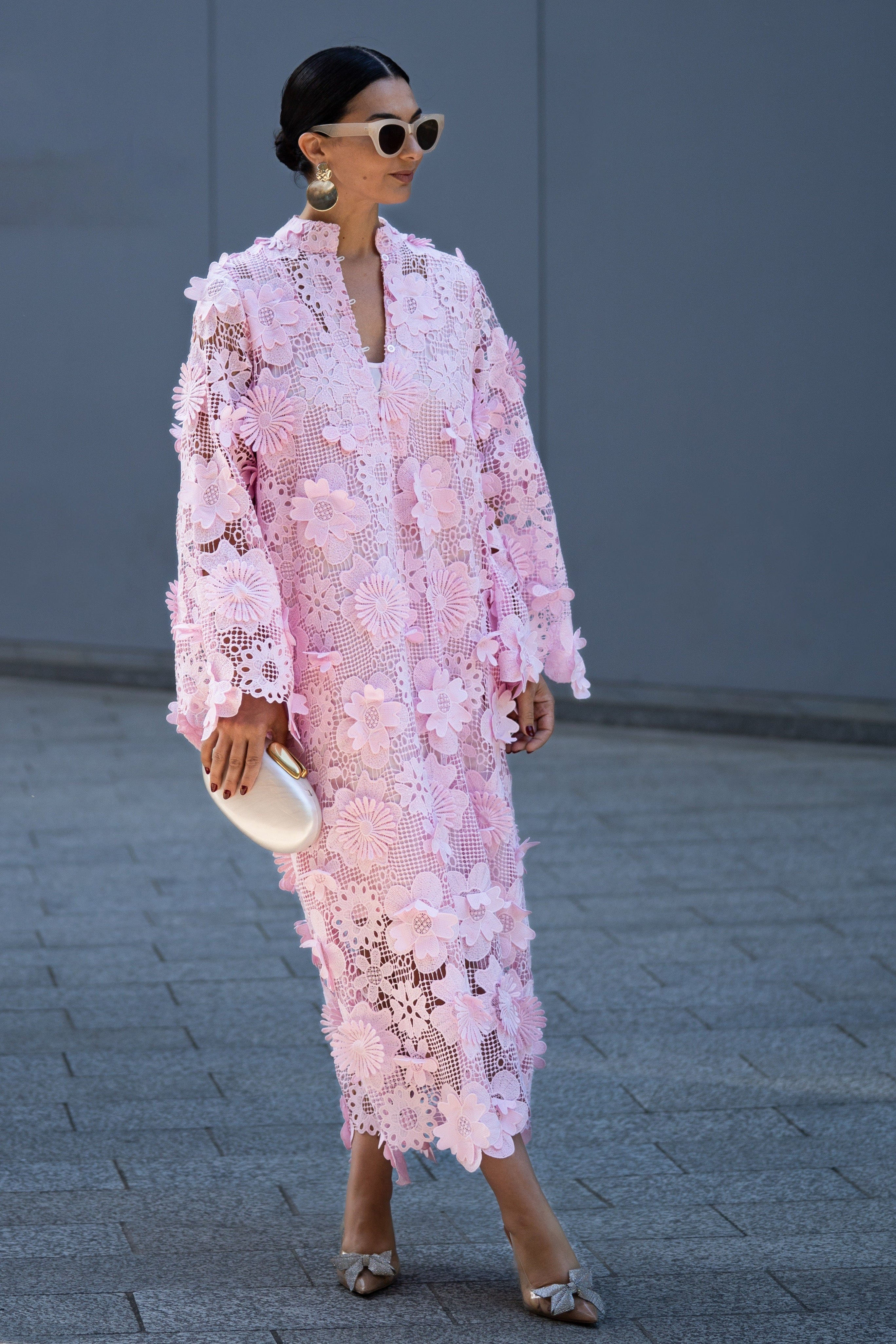 Dress Estelle Lace Pink