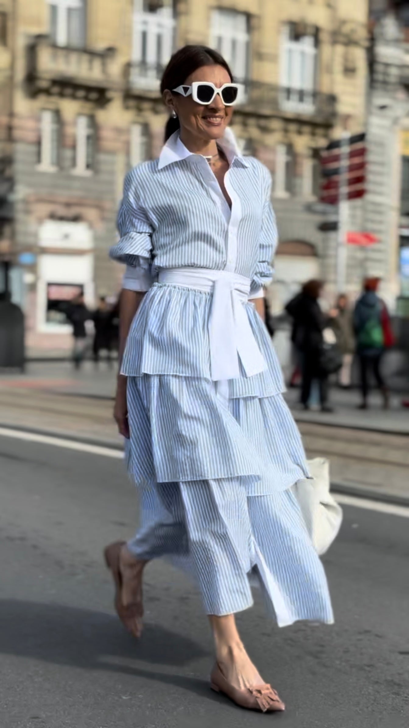Dress Brittany Stripes Blue