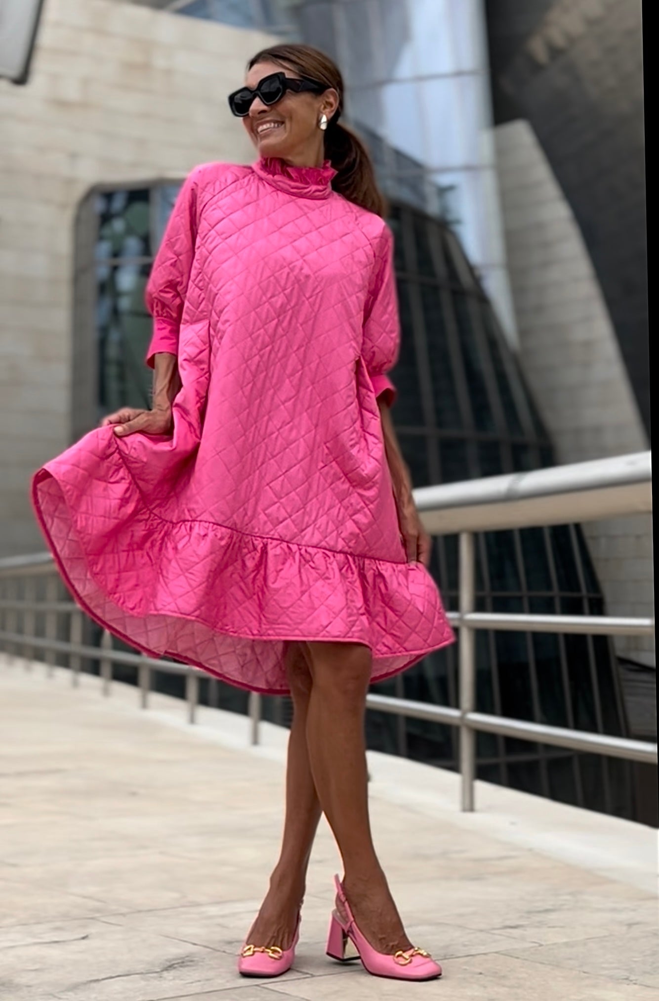 Dress Sarah Fuchsia