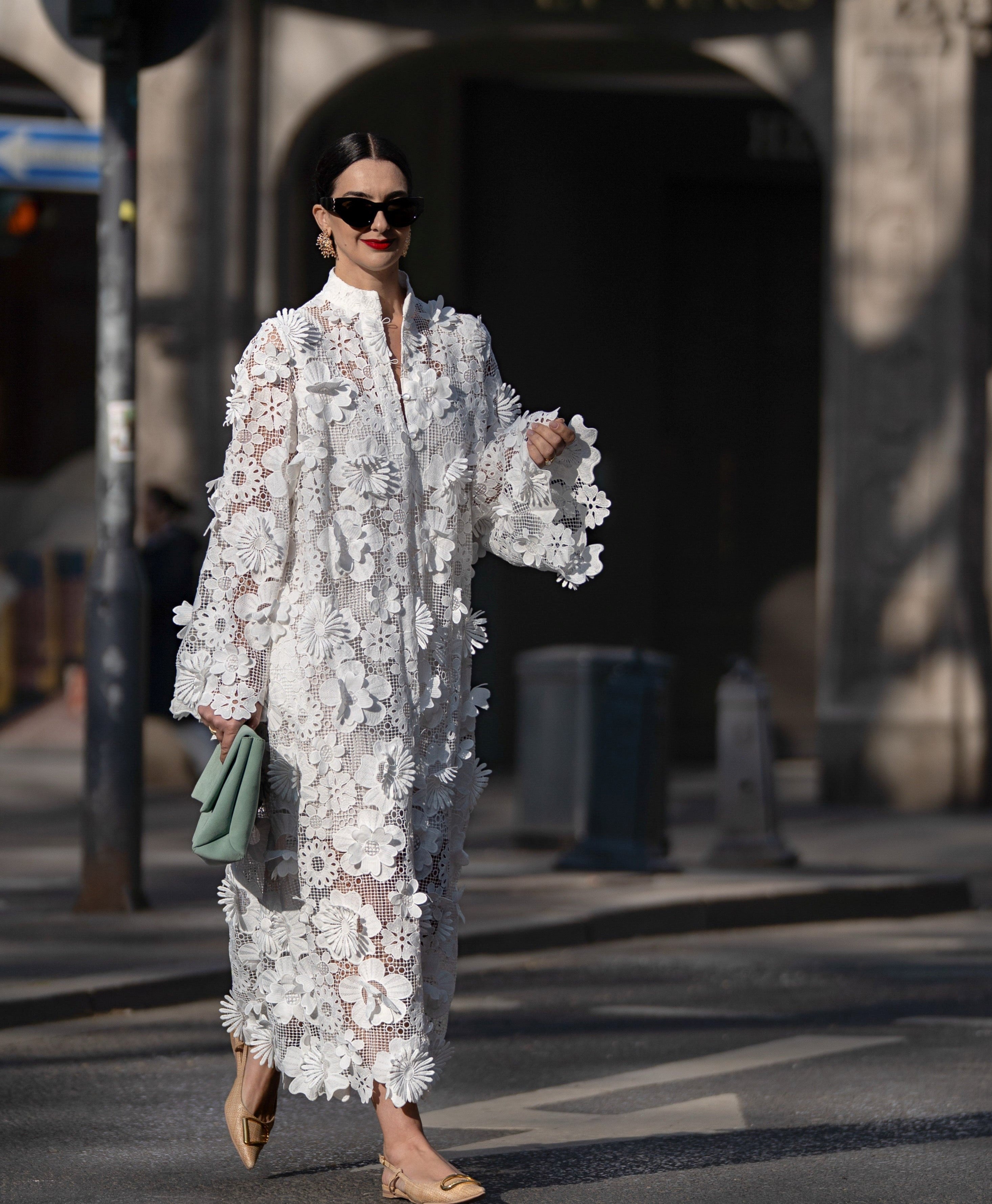 Dress Estelle Lace White