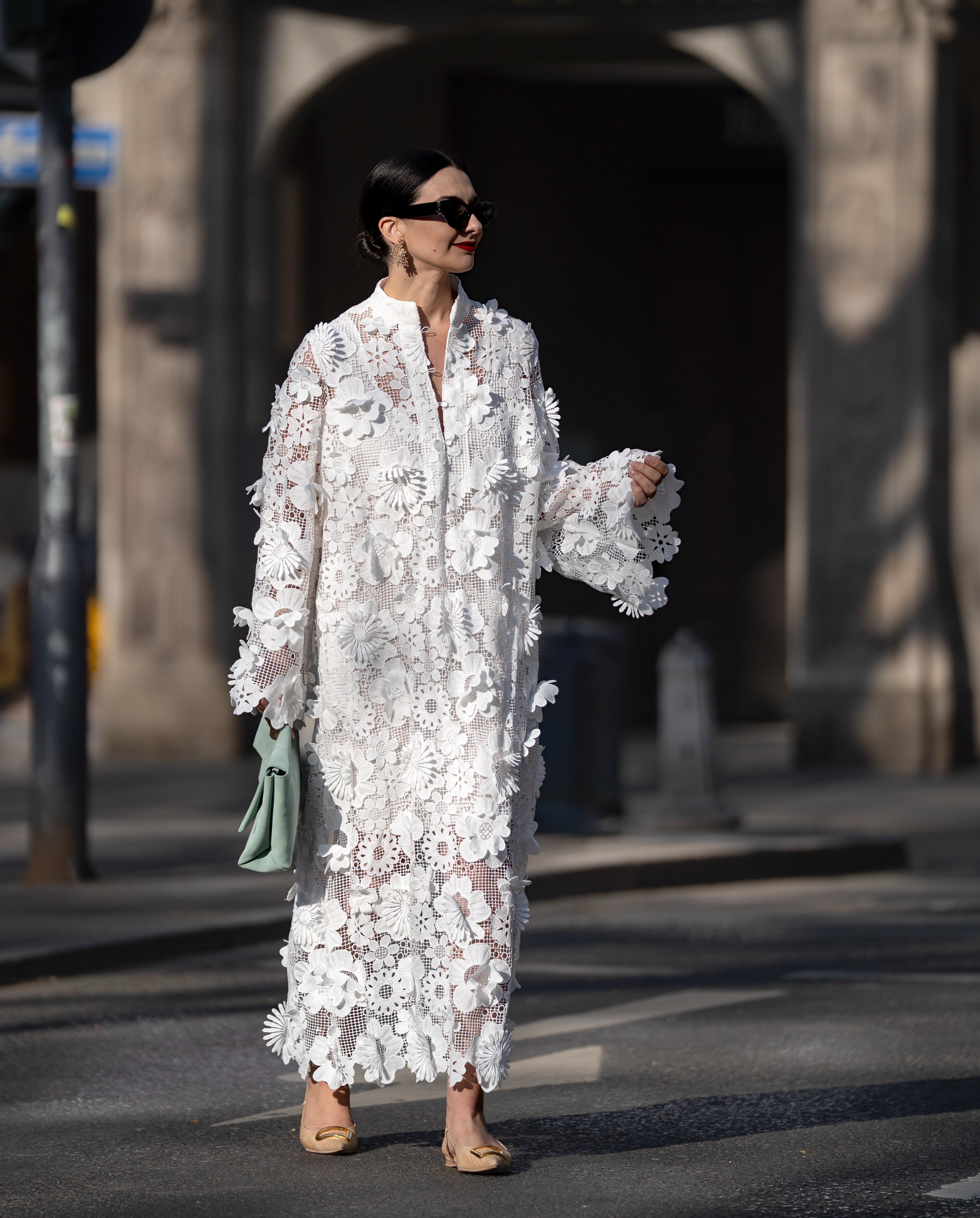 Dress Estelle Lace White