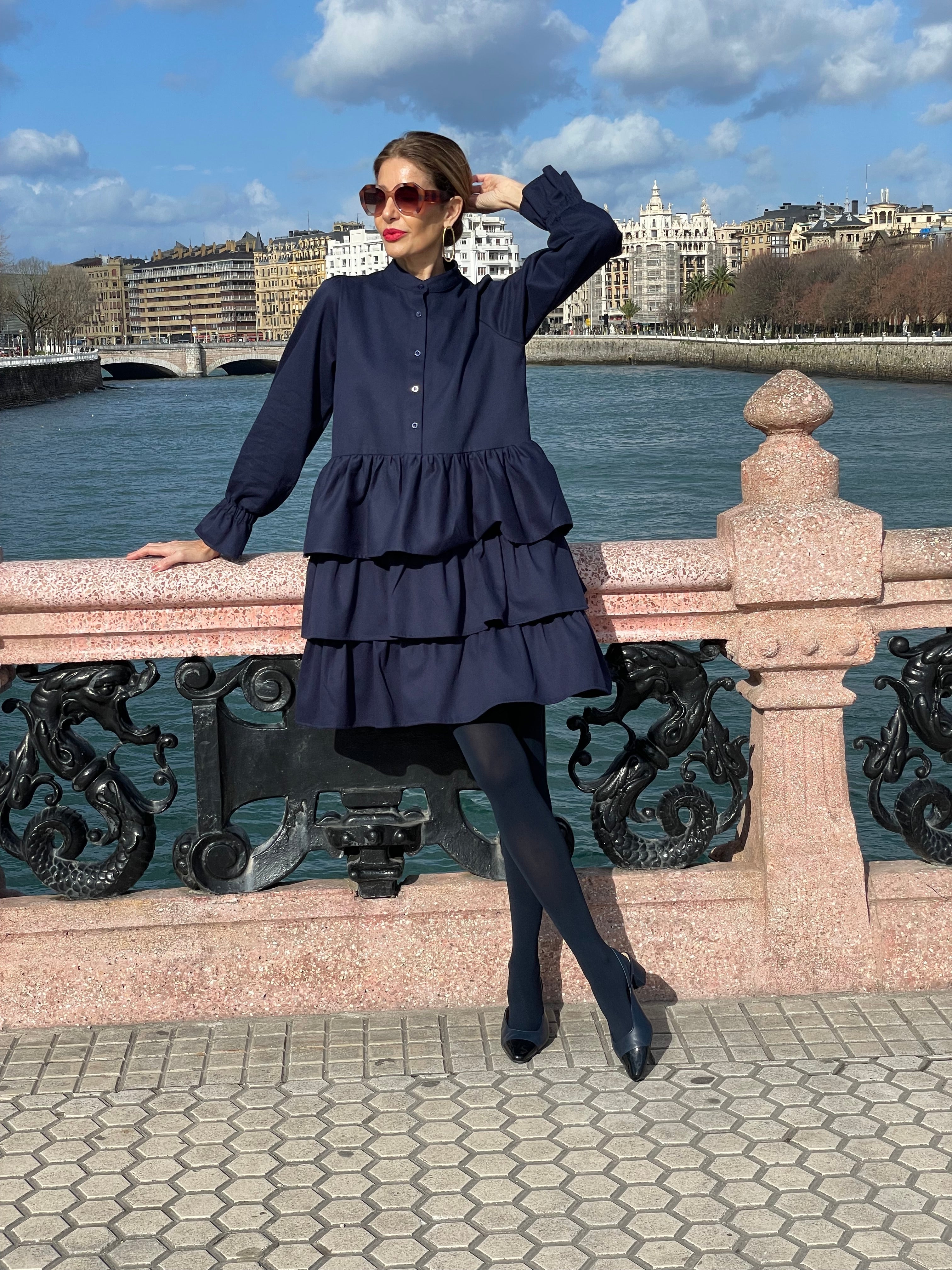 Dress Alexandra Navy