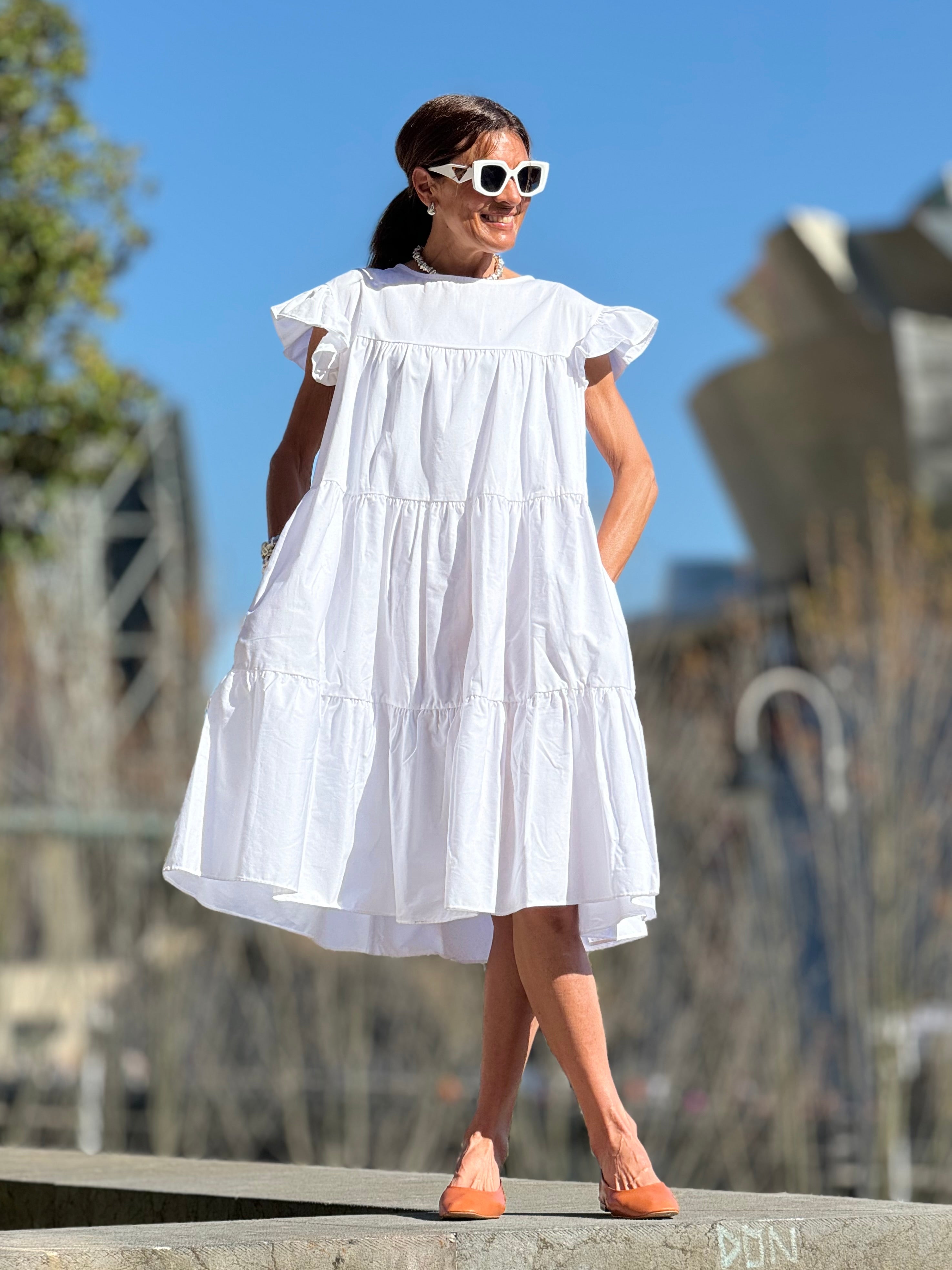 Dress Caro White