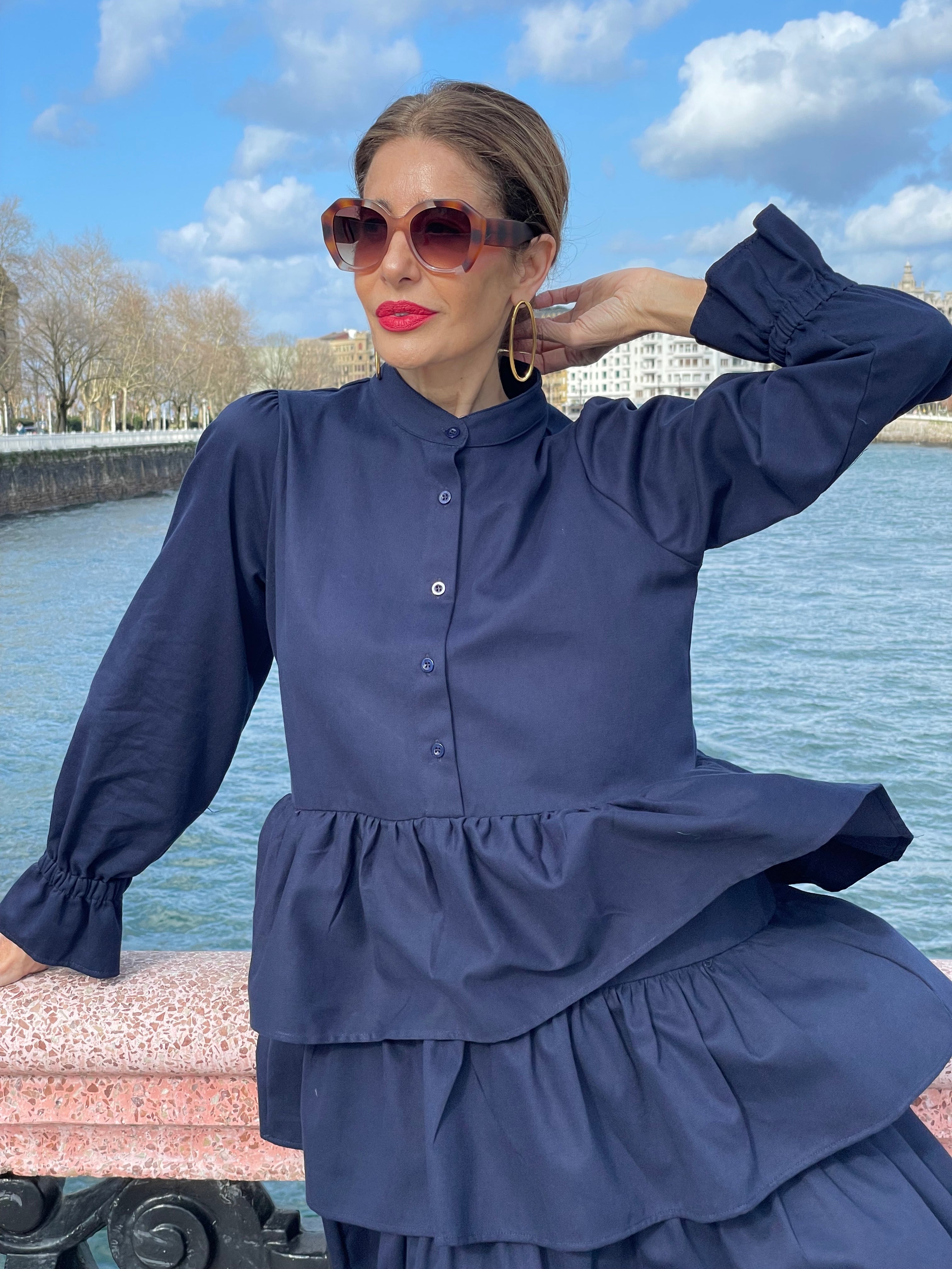 Dress Alexandra Navy