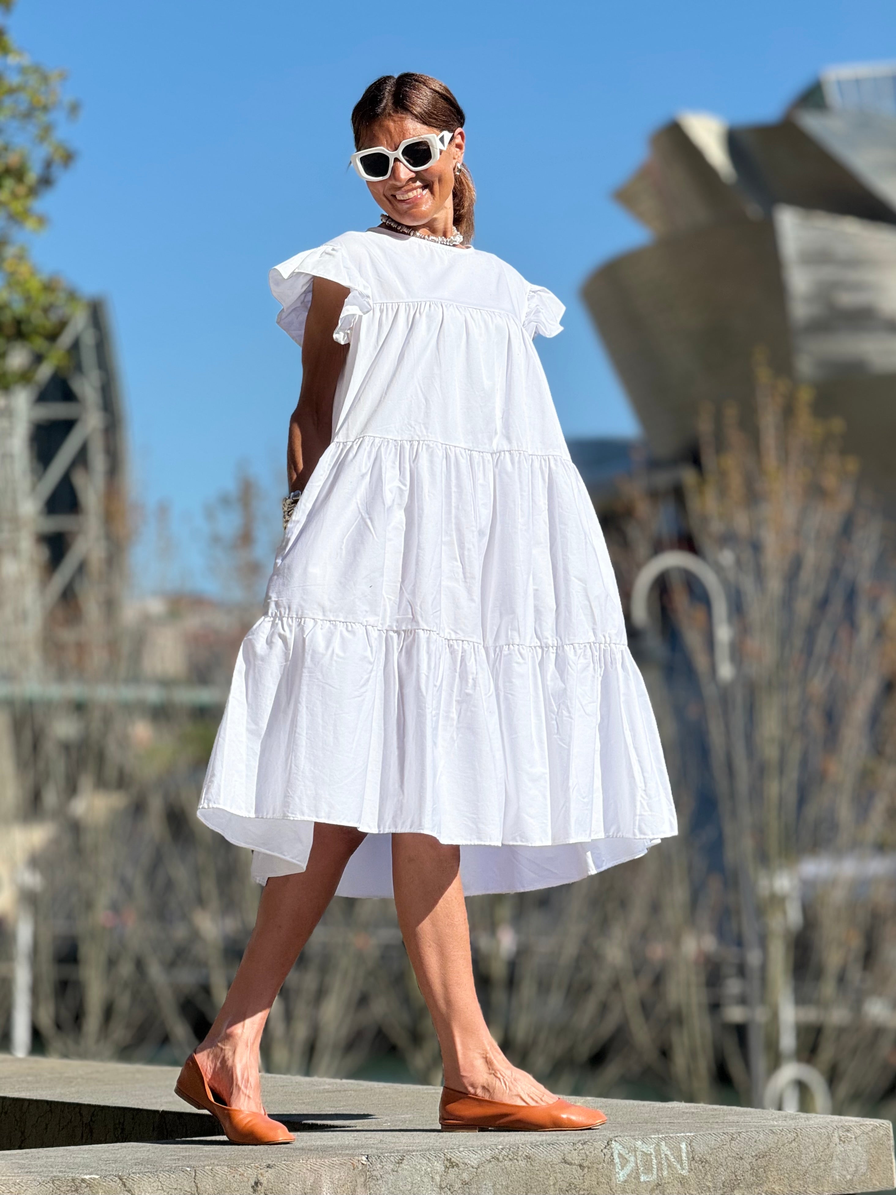 Dress Caro White
