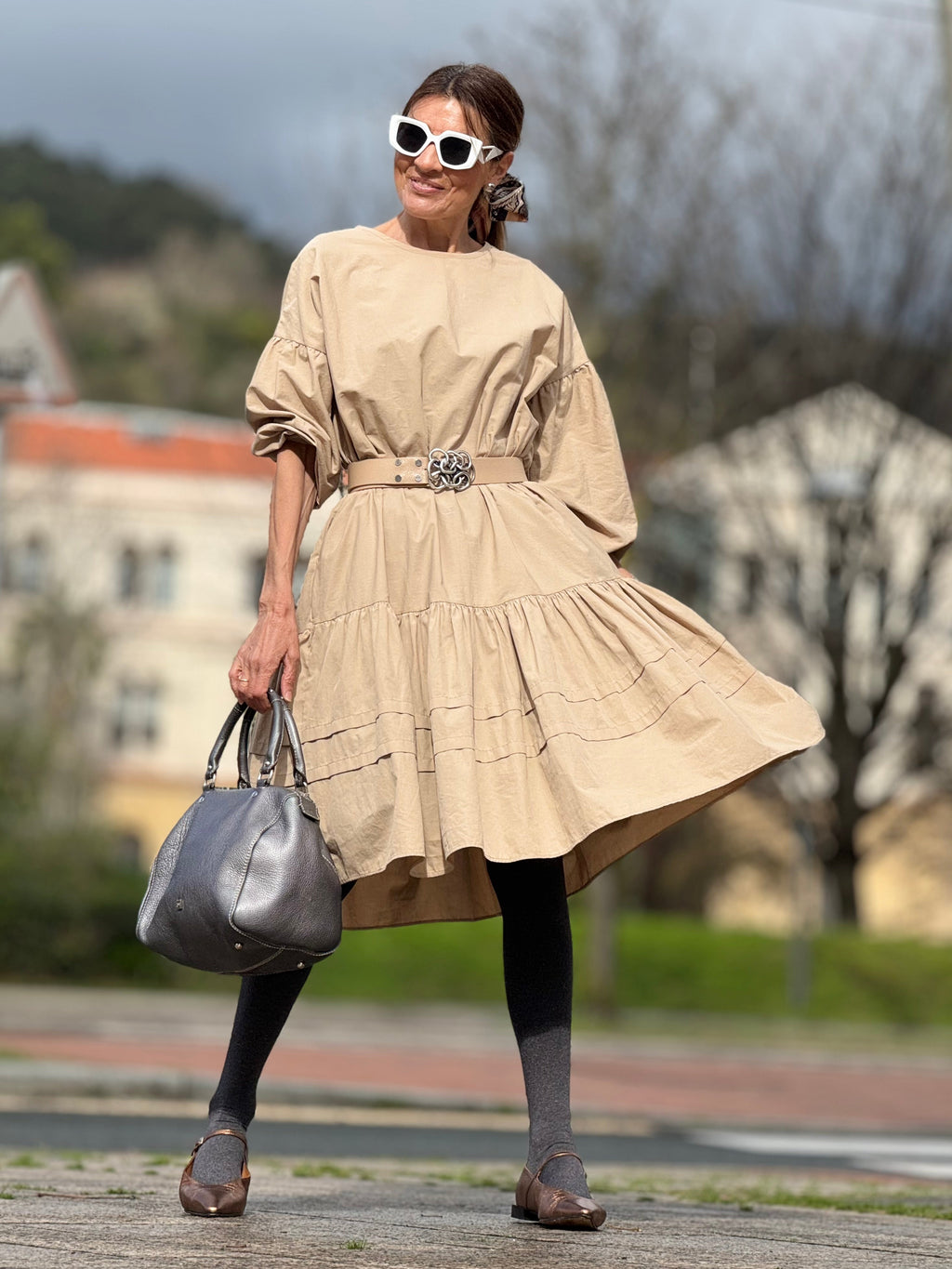 Dress Felicita Beige