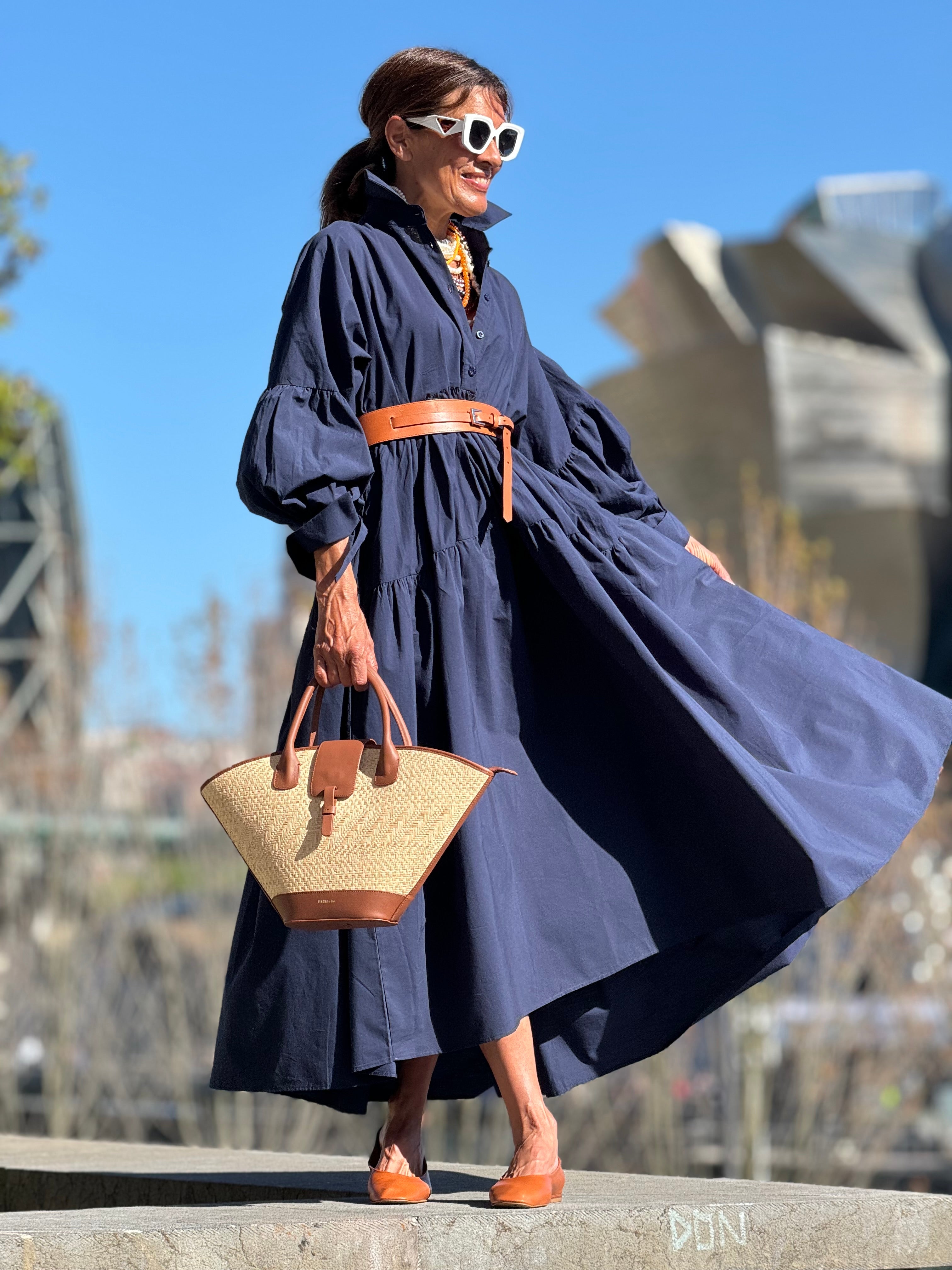 Dress Charlotte Navy