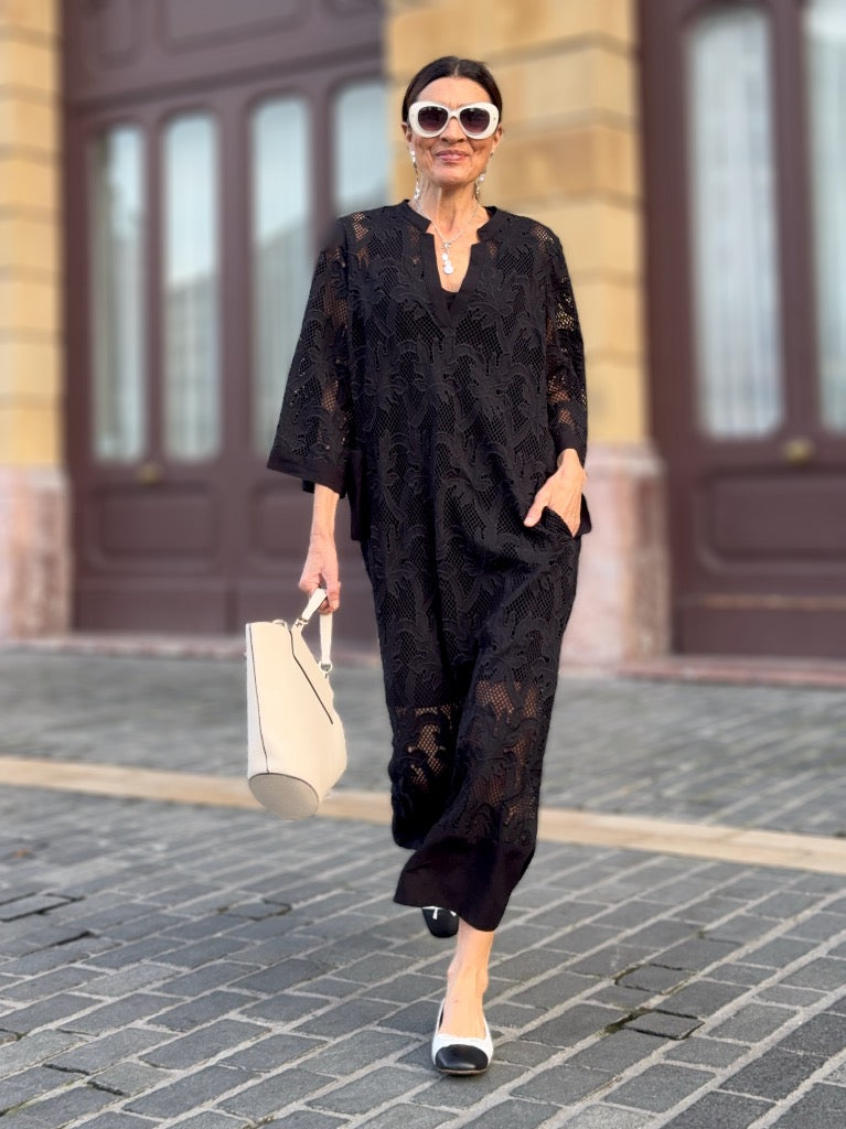 Dress Luana Lace Black