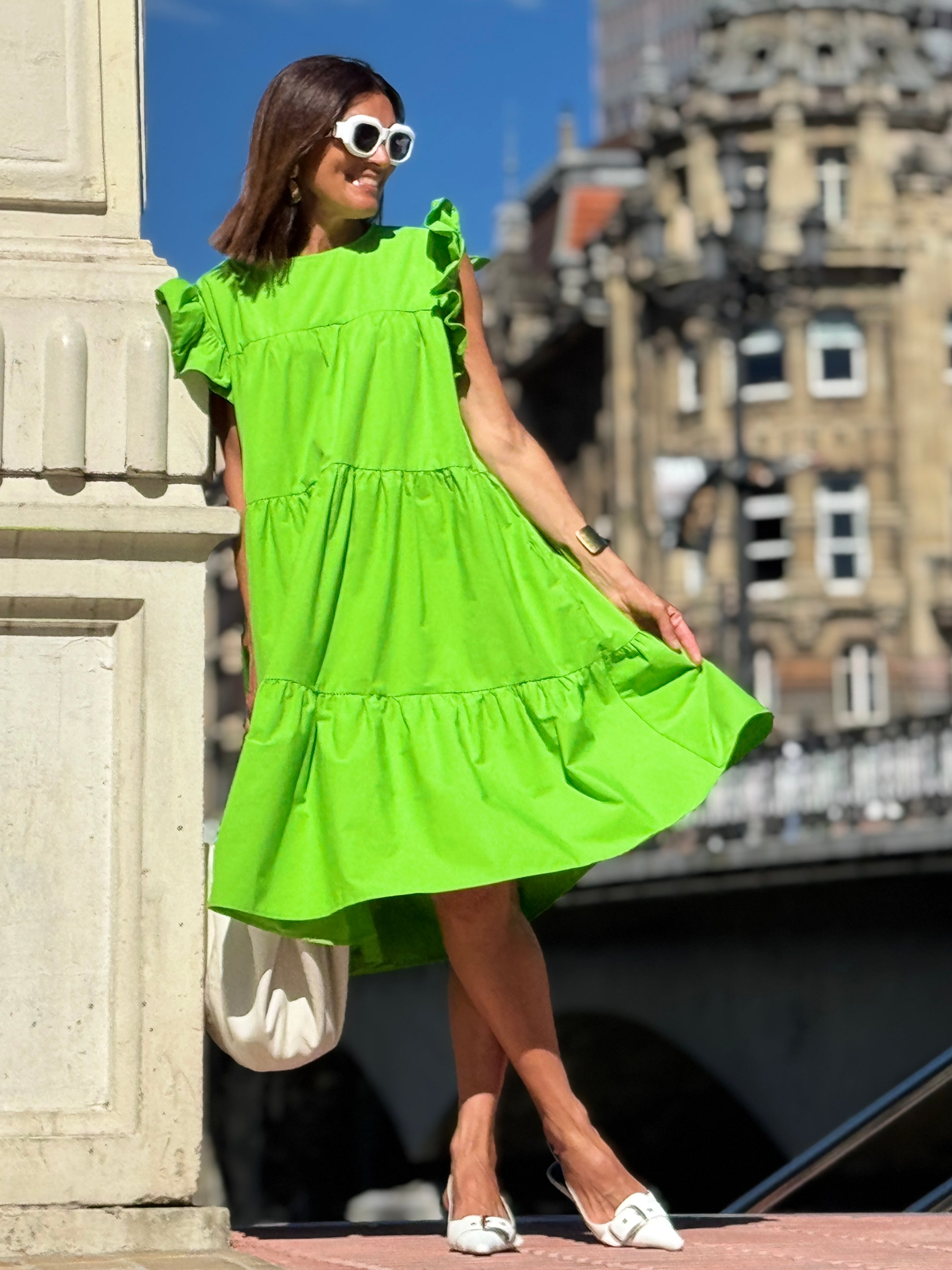 Dress Caro Green