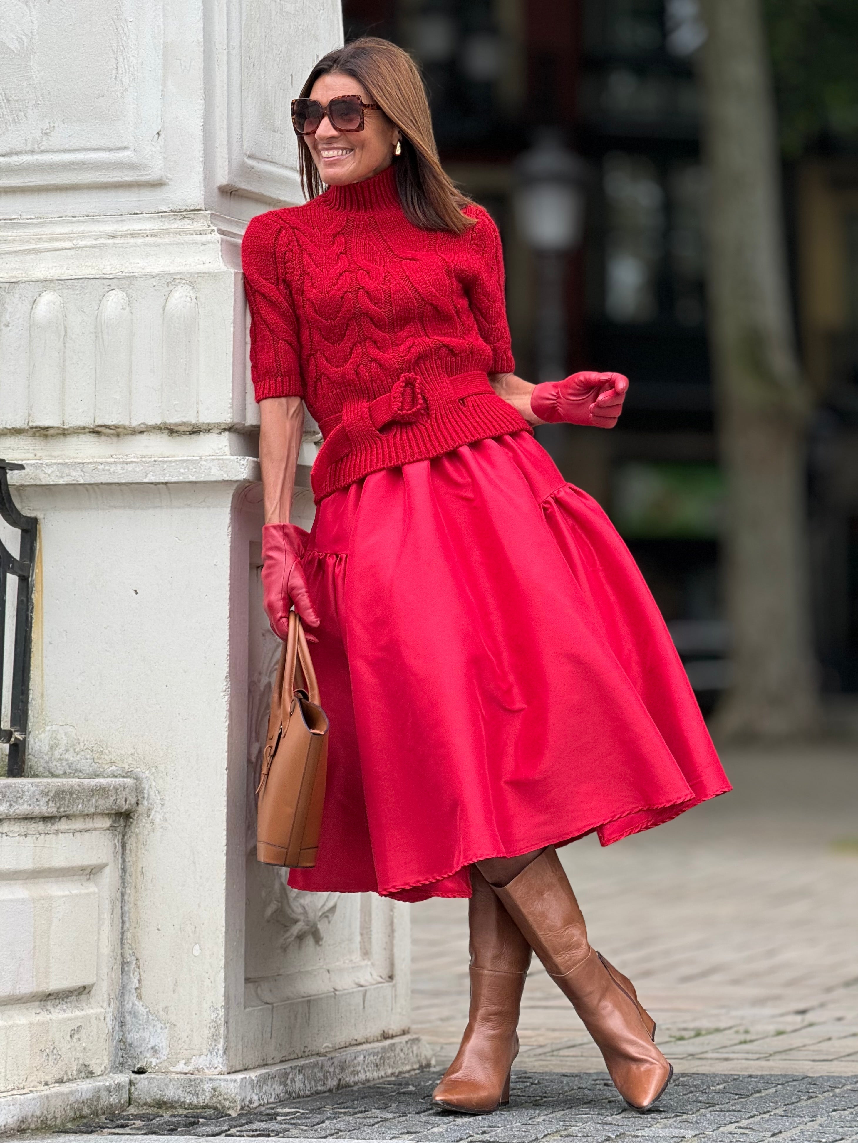 Skirt Myrthe Red