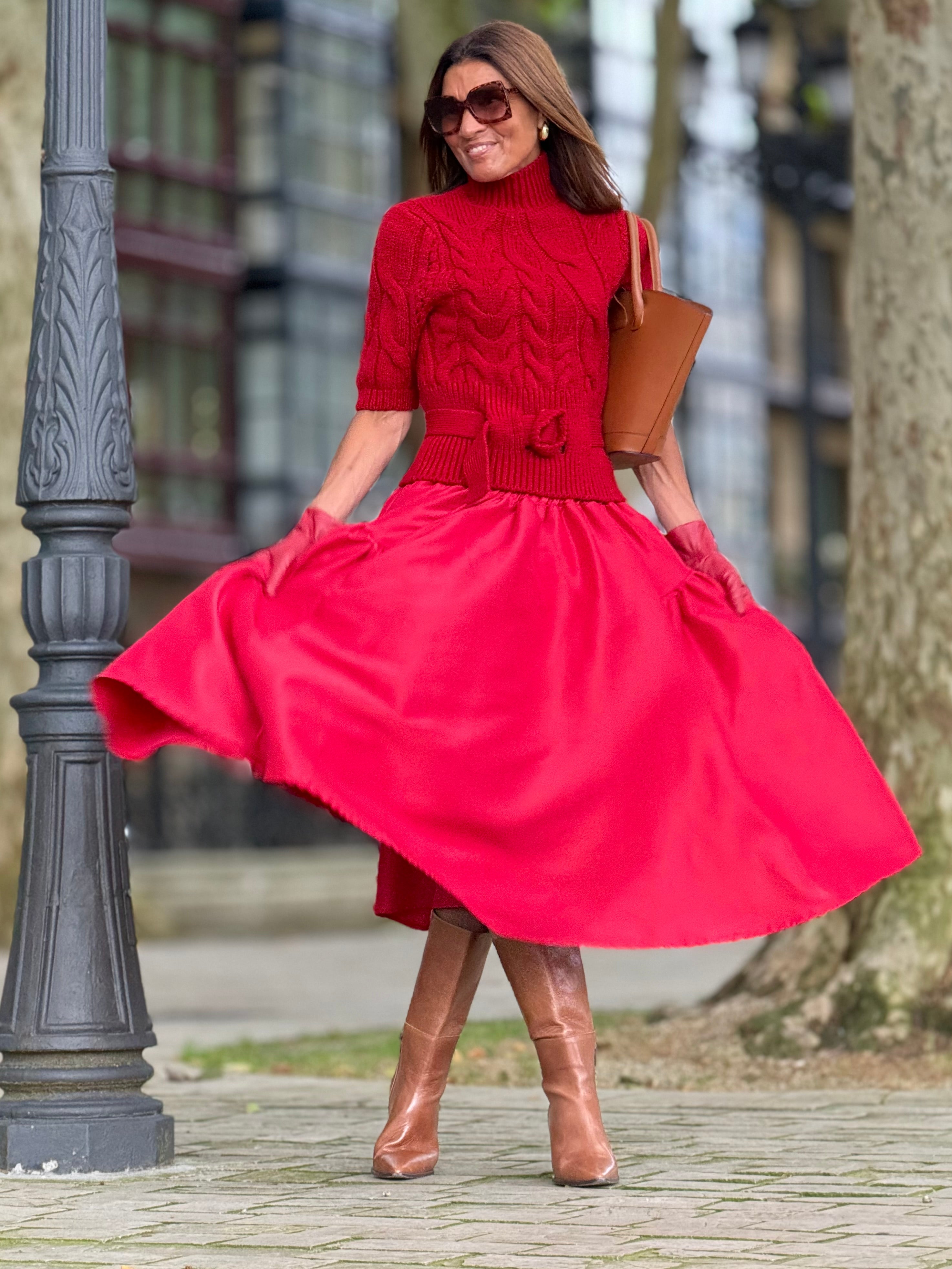 Skirt Myrthe Red