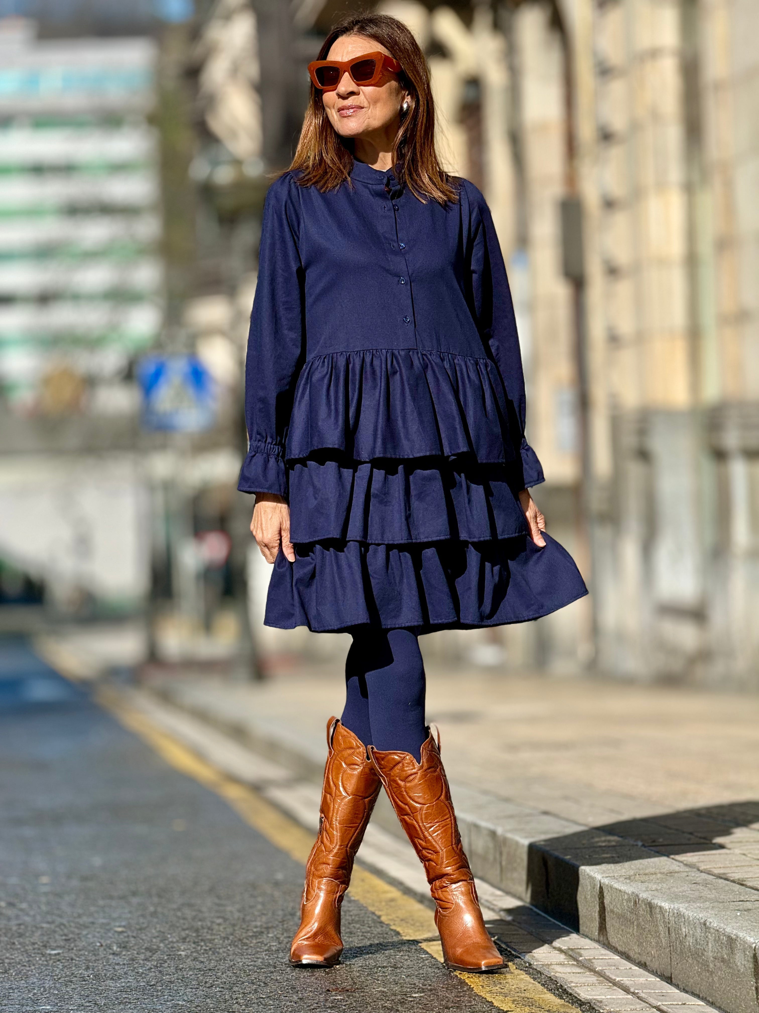 Dress Alexandra Navy