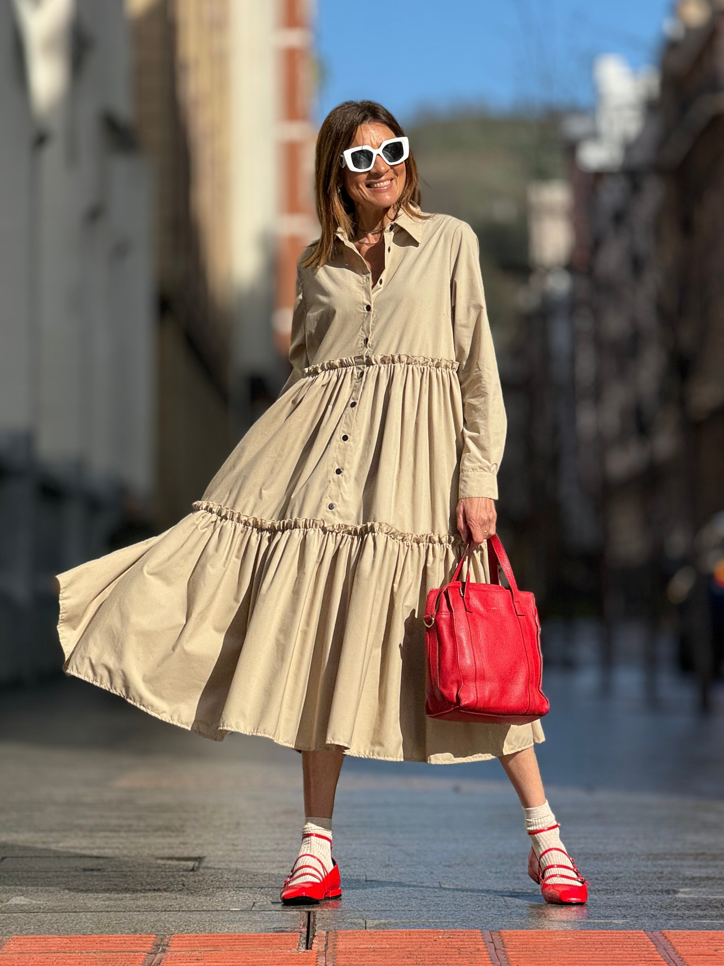 Dress Marie Louise Beige