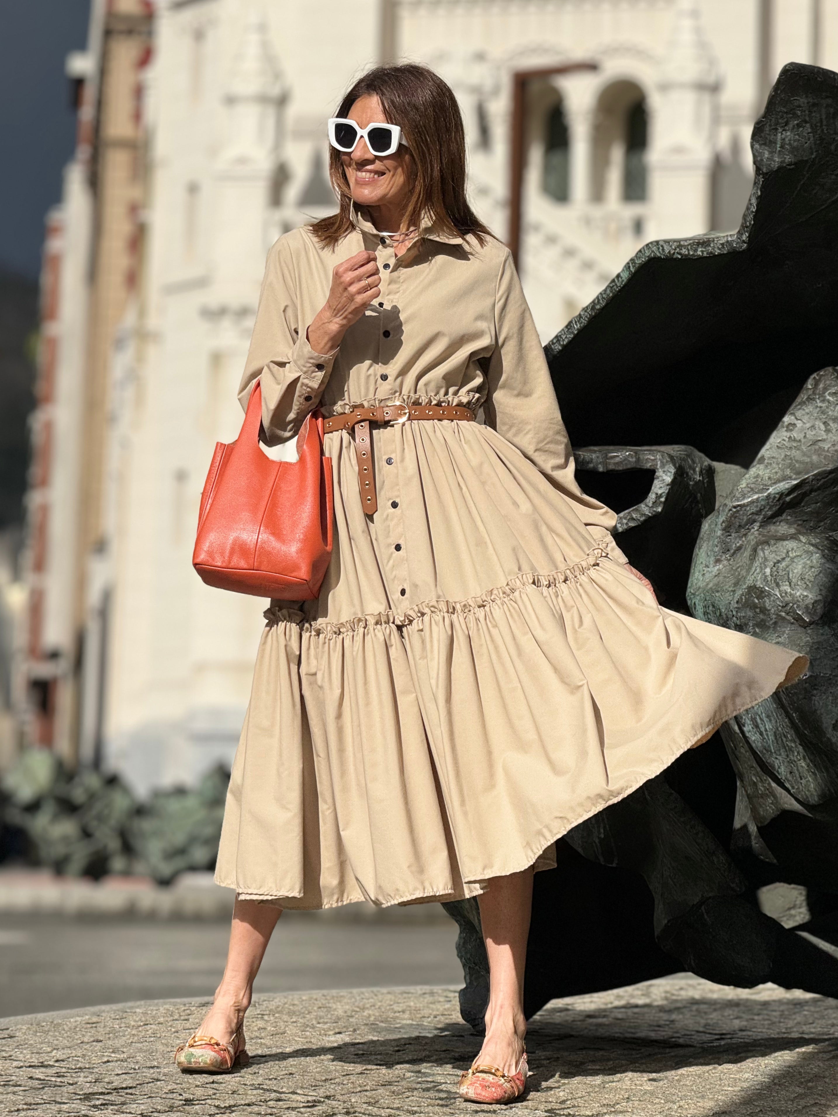 Dress Marie Louise Beige