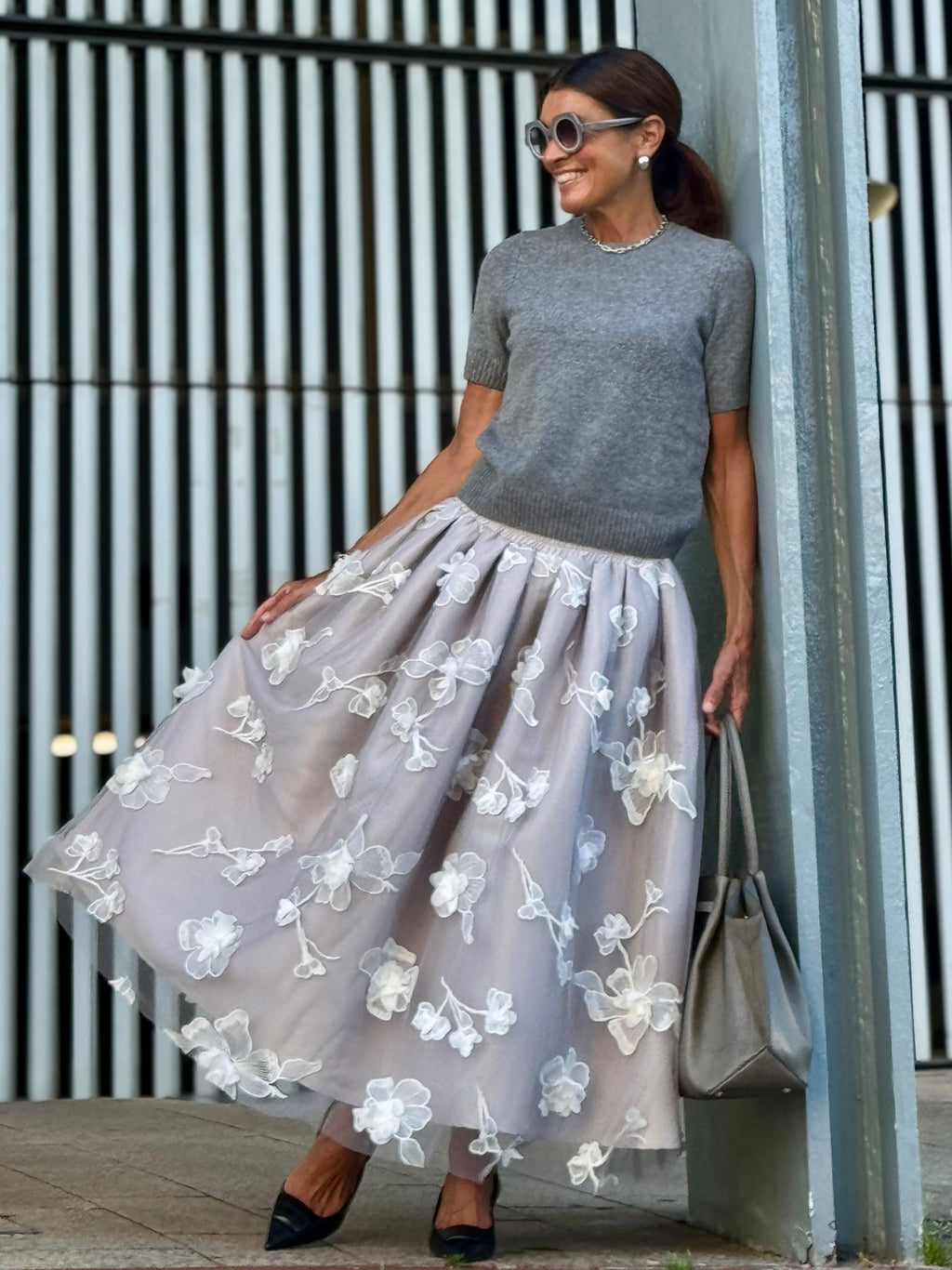 Skirt Chloe Grey
