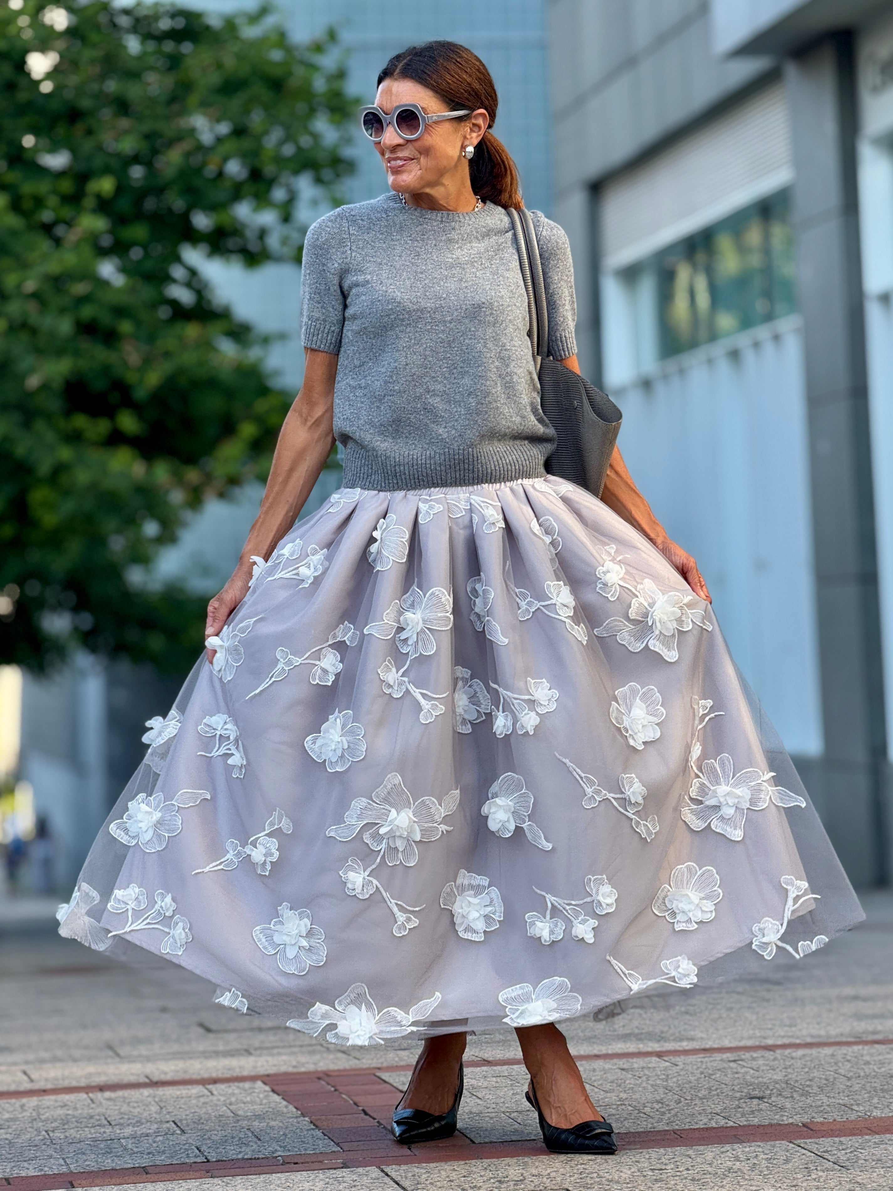 Skirt Chloe Grey