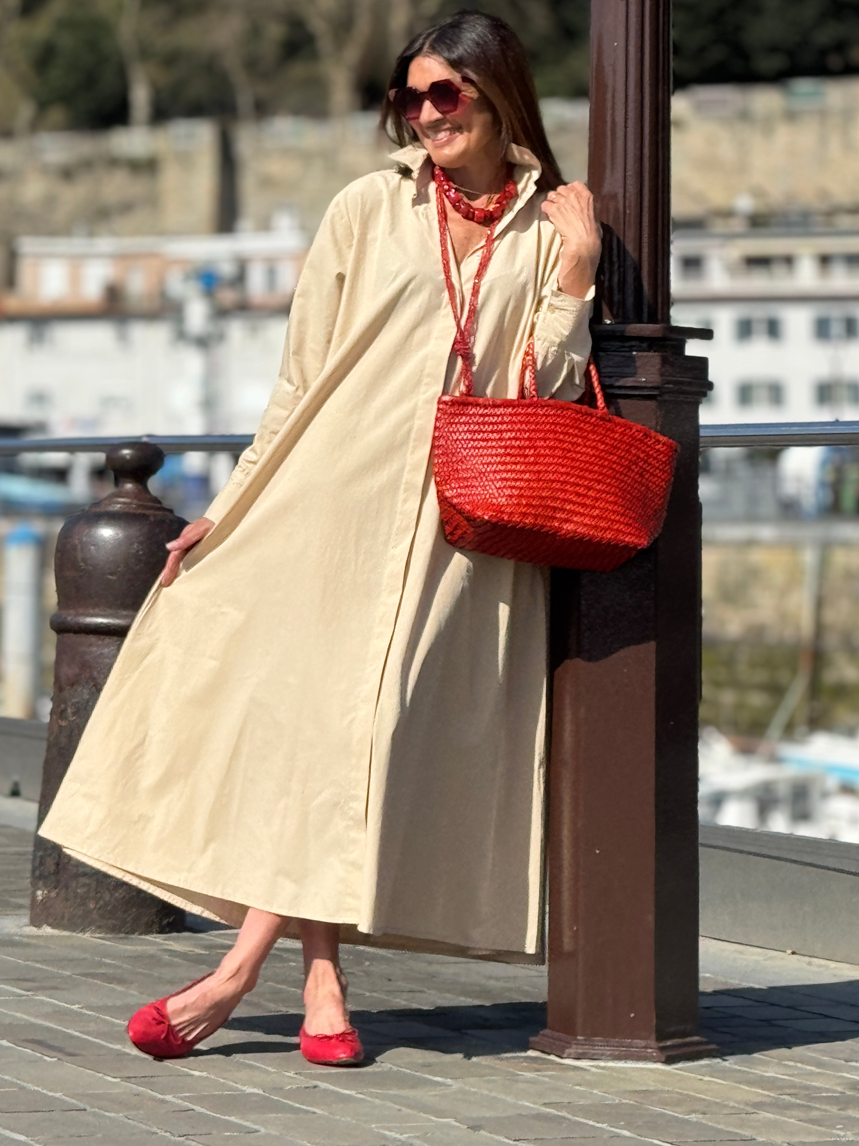 Dress Larissa Beige