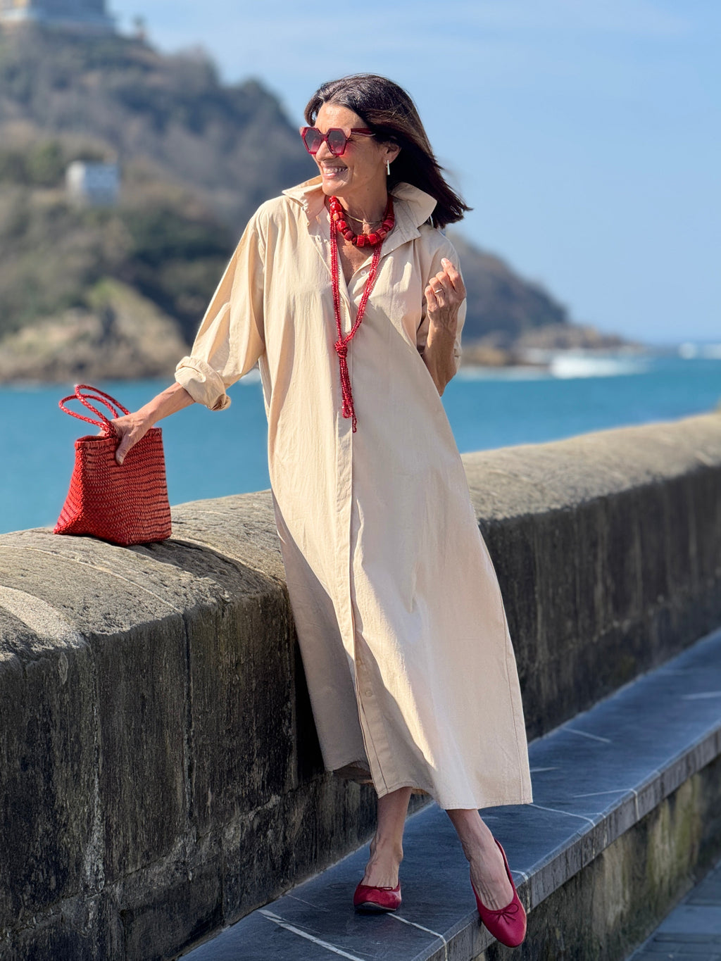 Dress Larissa Beige