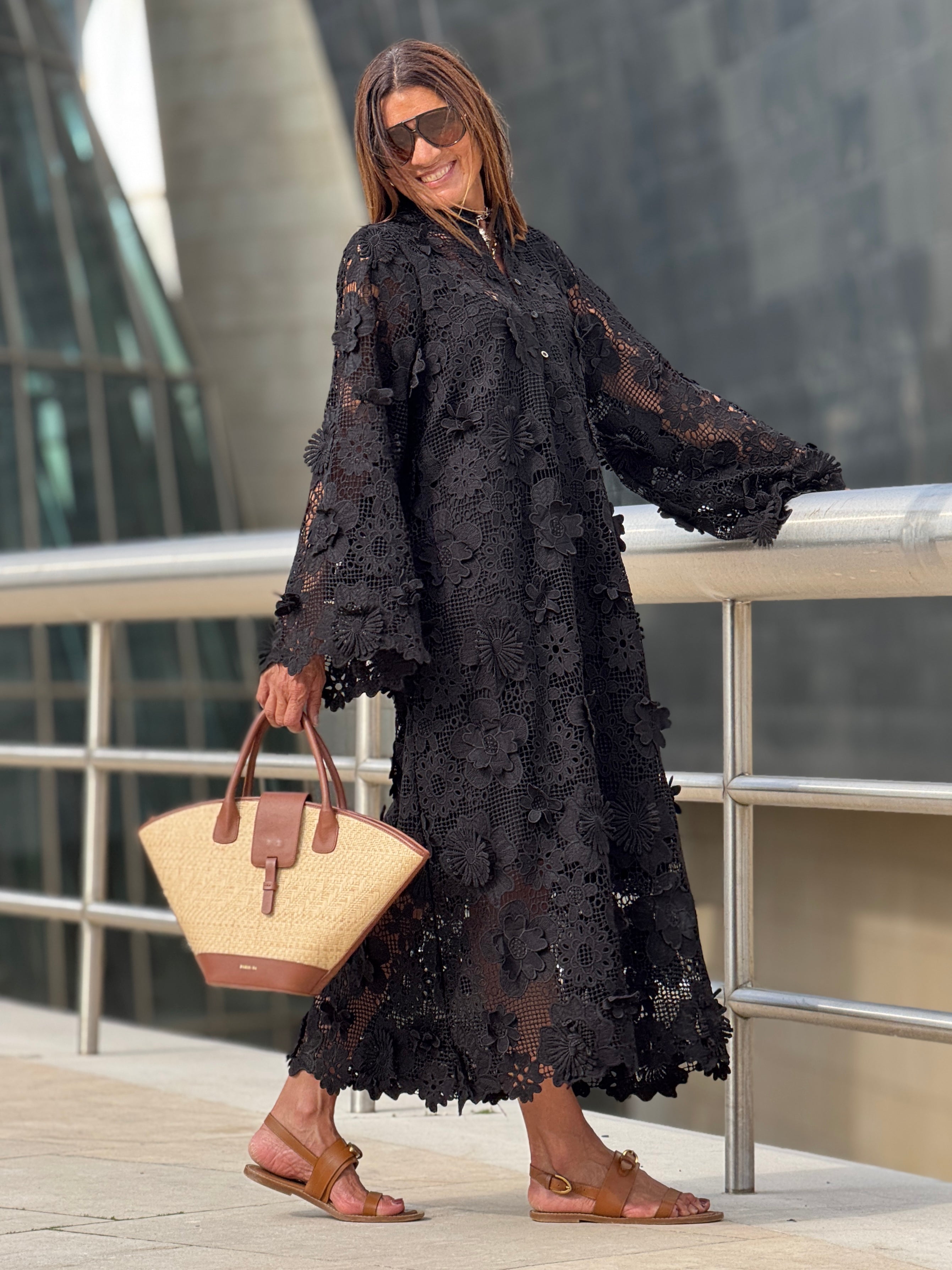Dress Estelle Lace Black