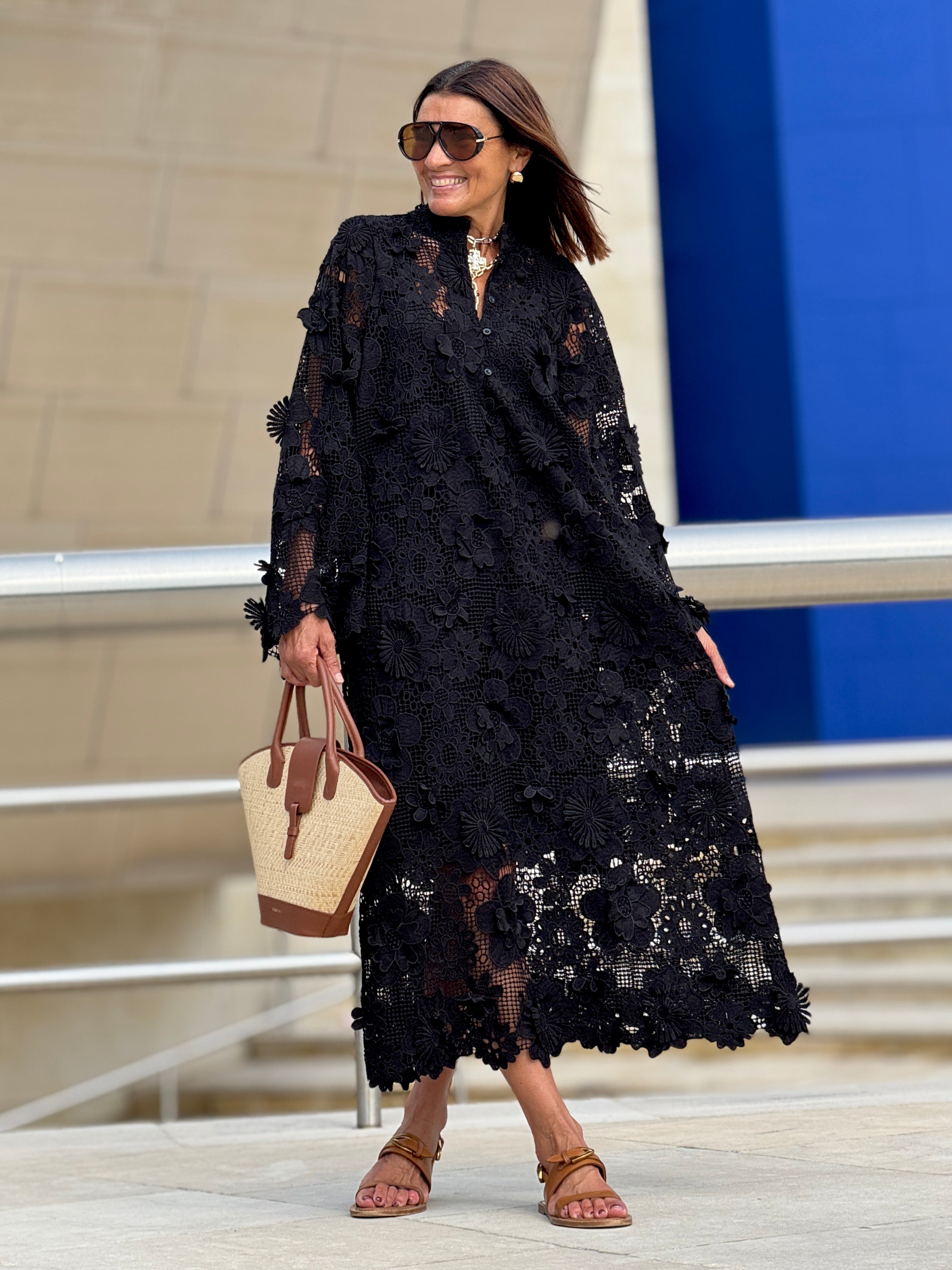 Dress Estelle Lace Black