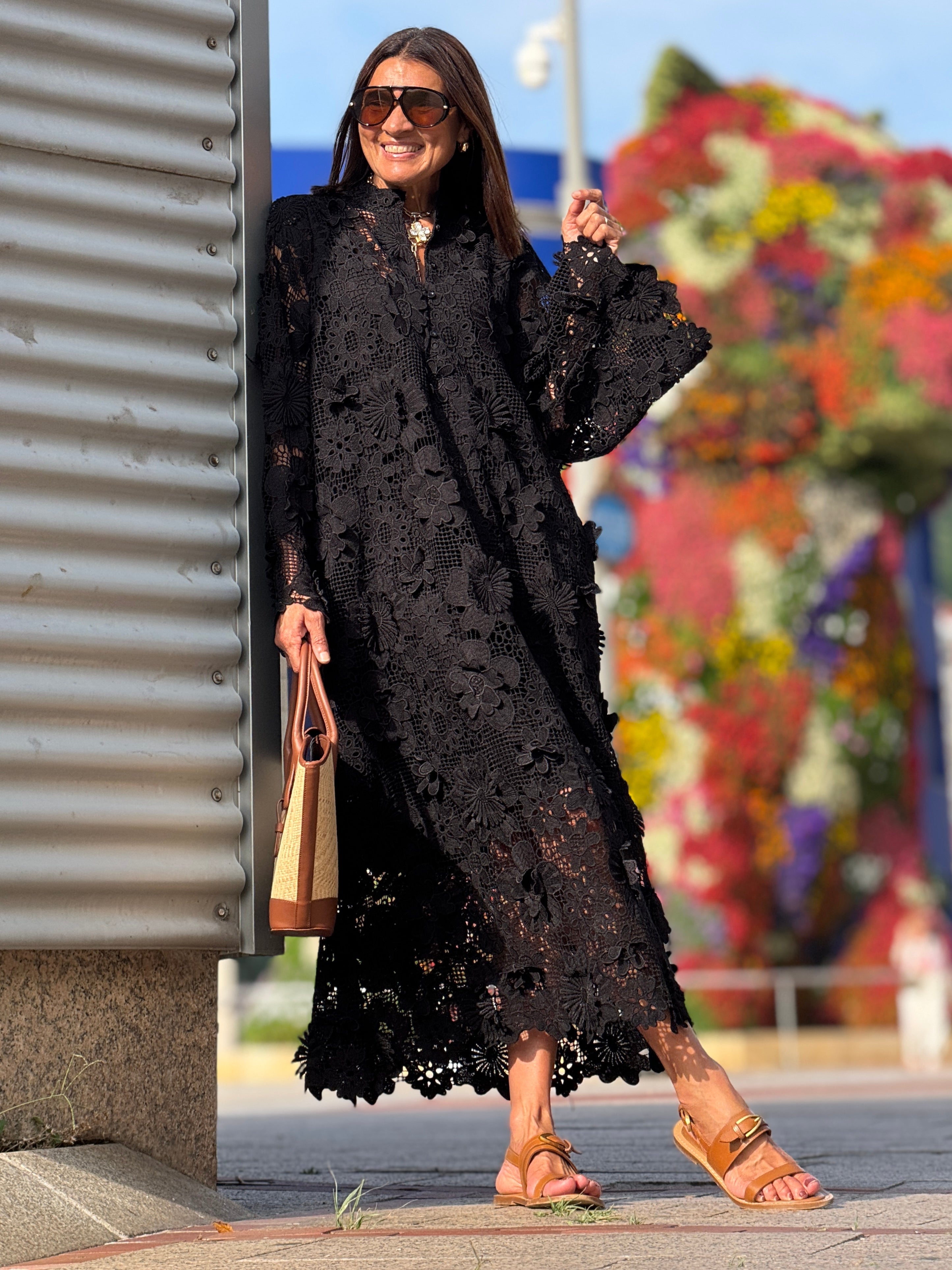Dress Estelle Lace Black