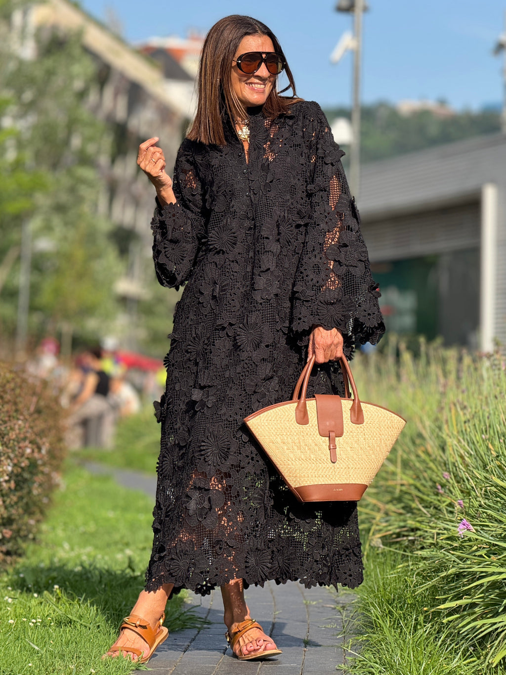Dress Estelle Lace Black