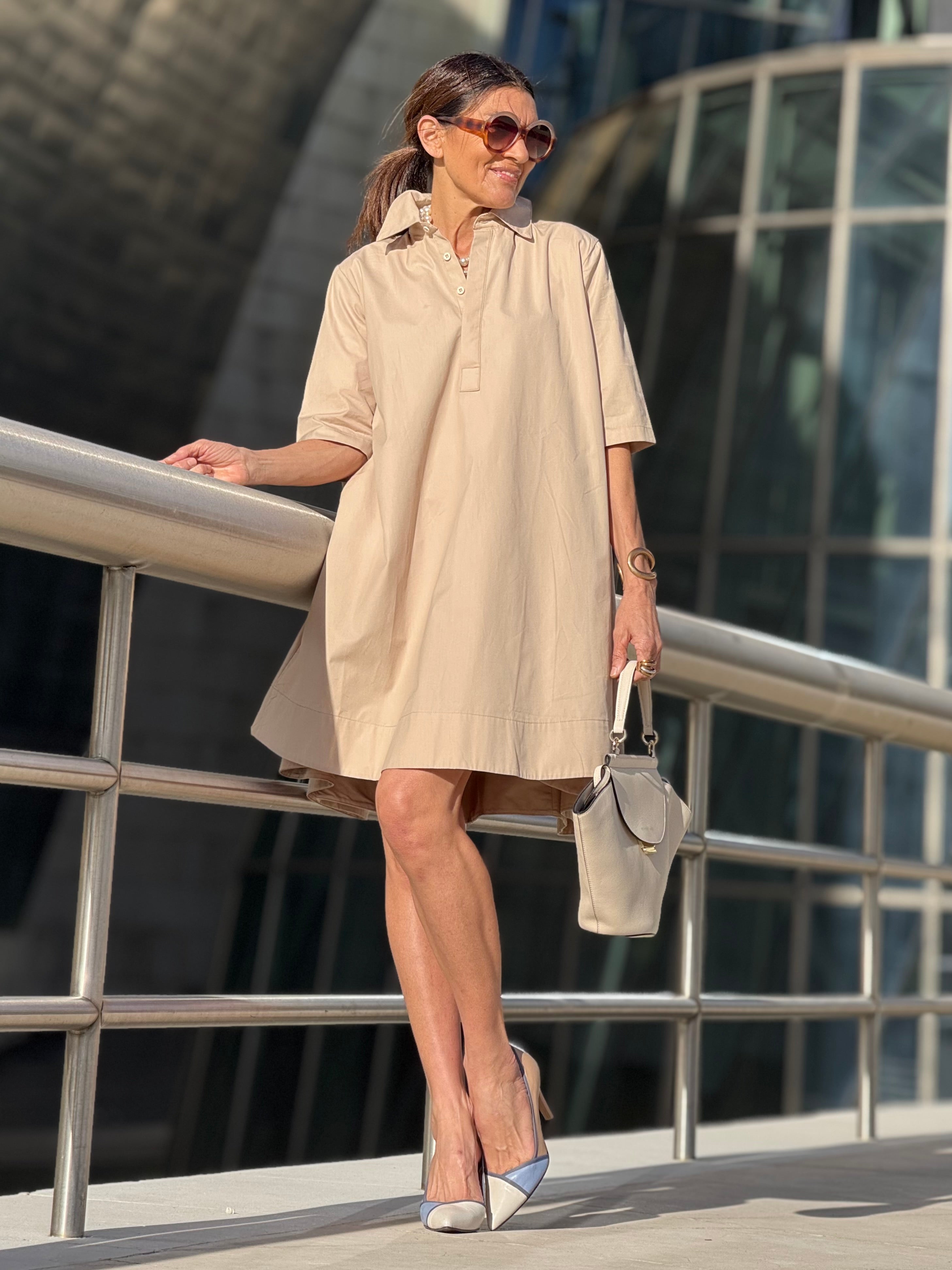 Dress Laetitia Beige
