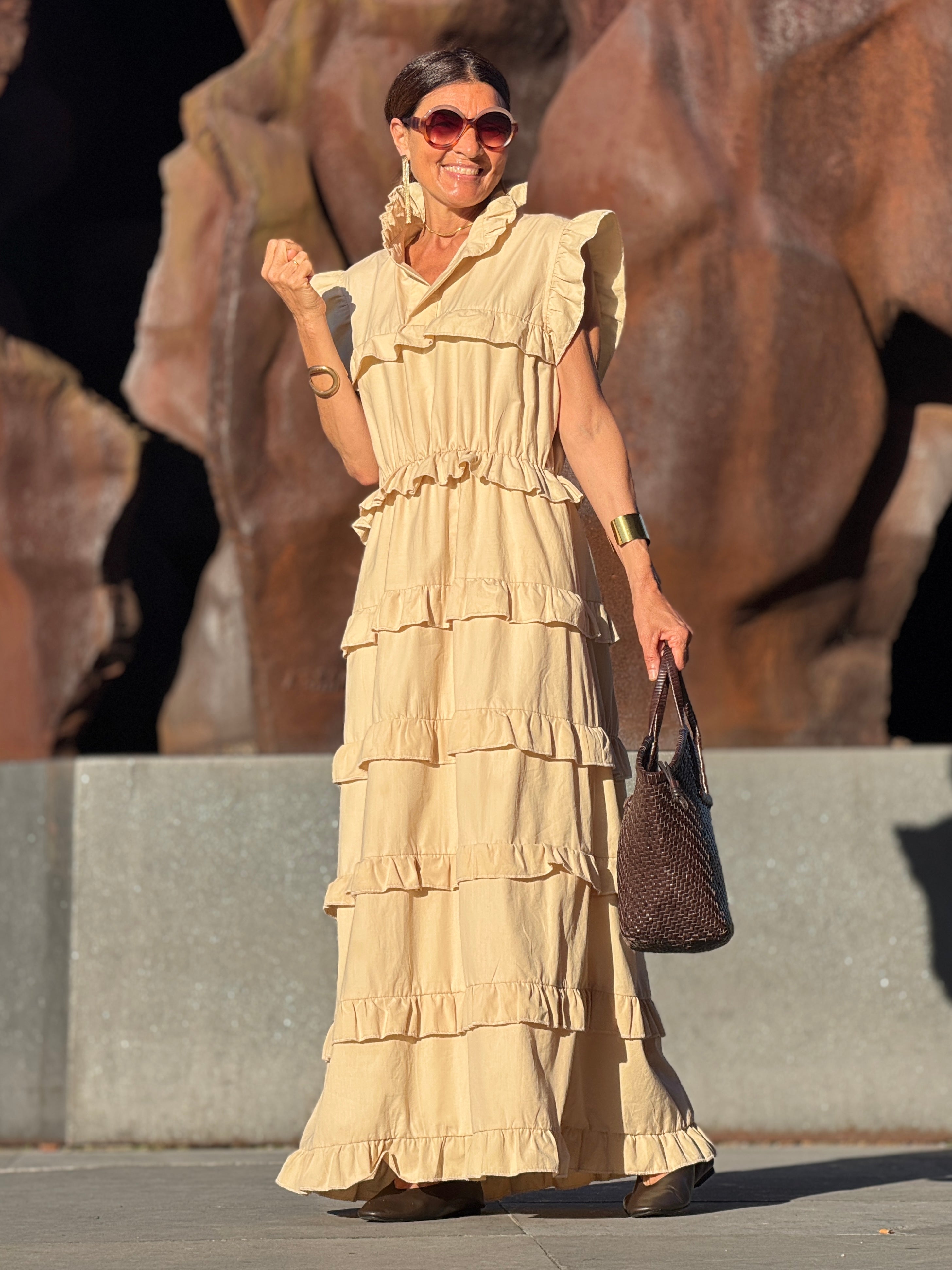 Dress Amelie Beige
