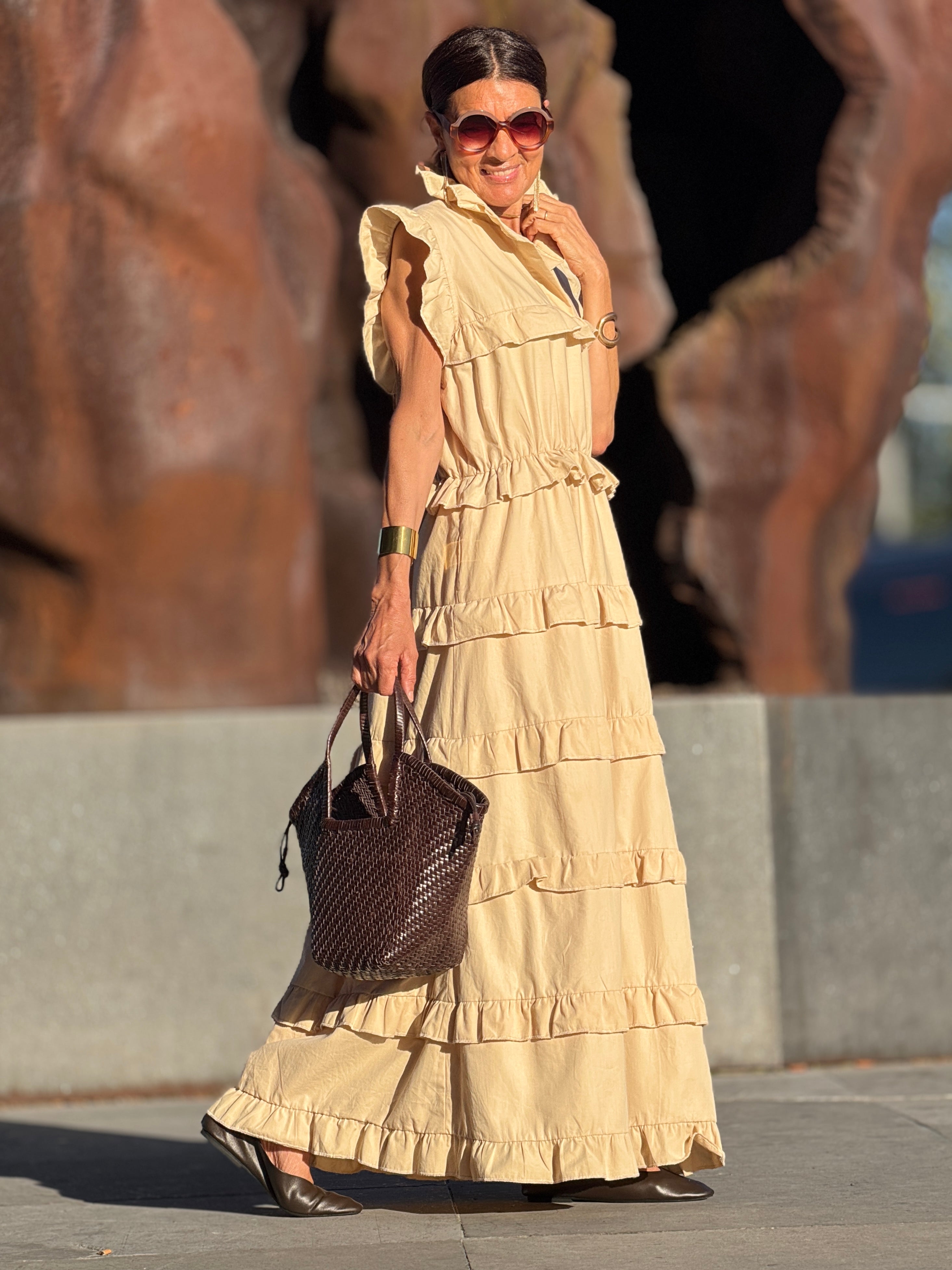 Dress Amelie Beige