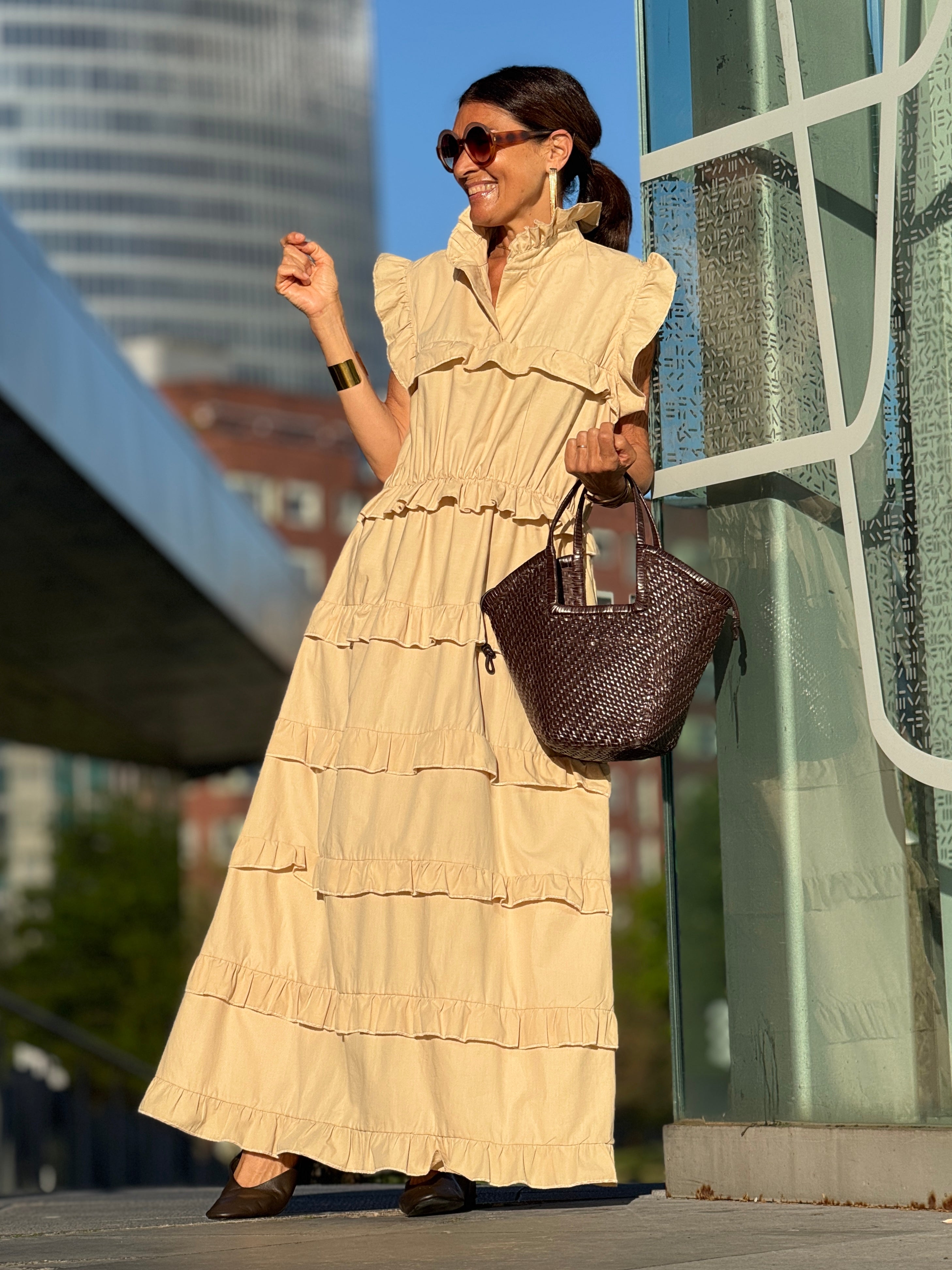 Dress Amelie Beige