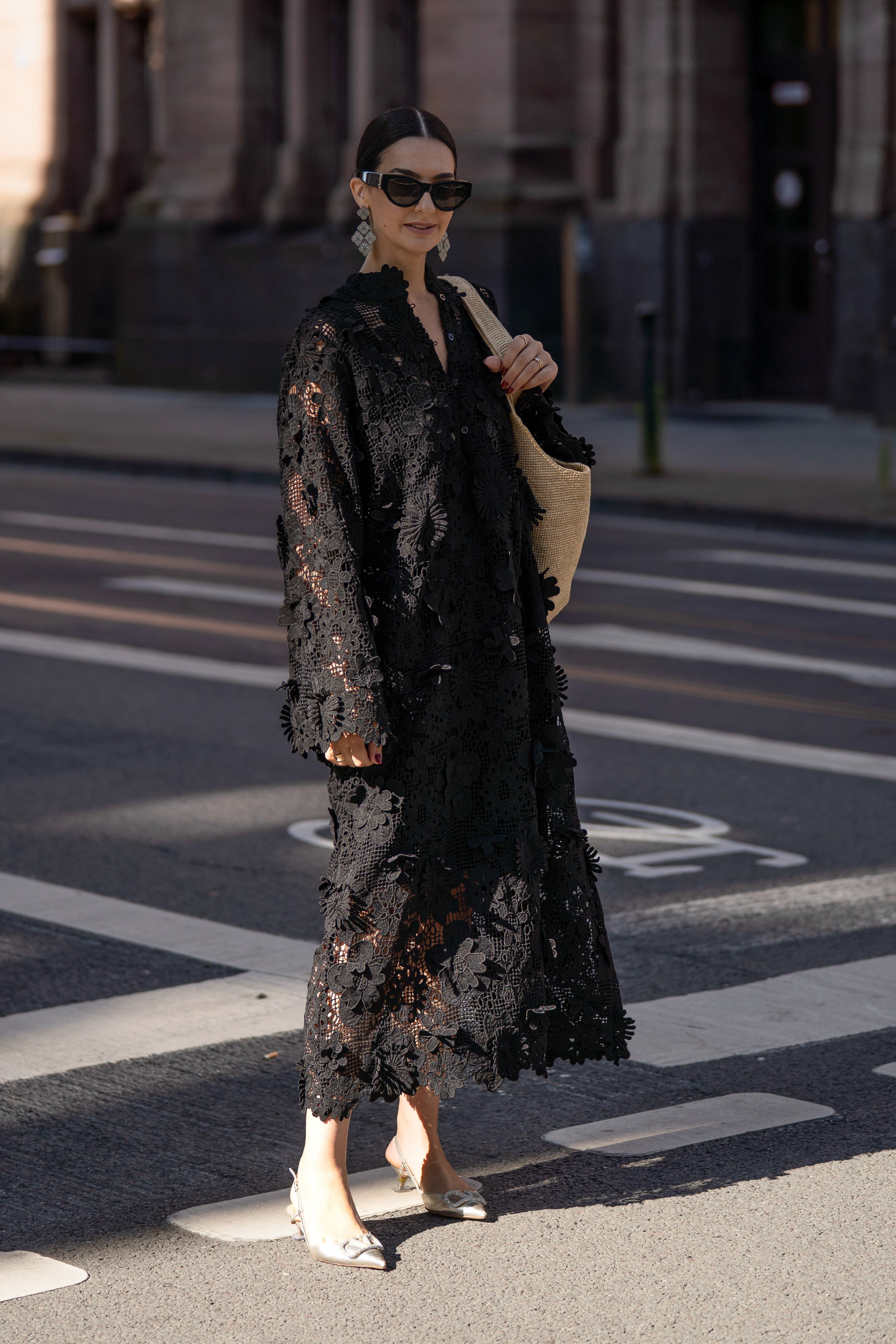 Dress Estelle Lace Black