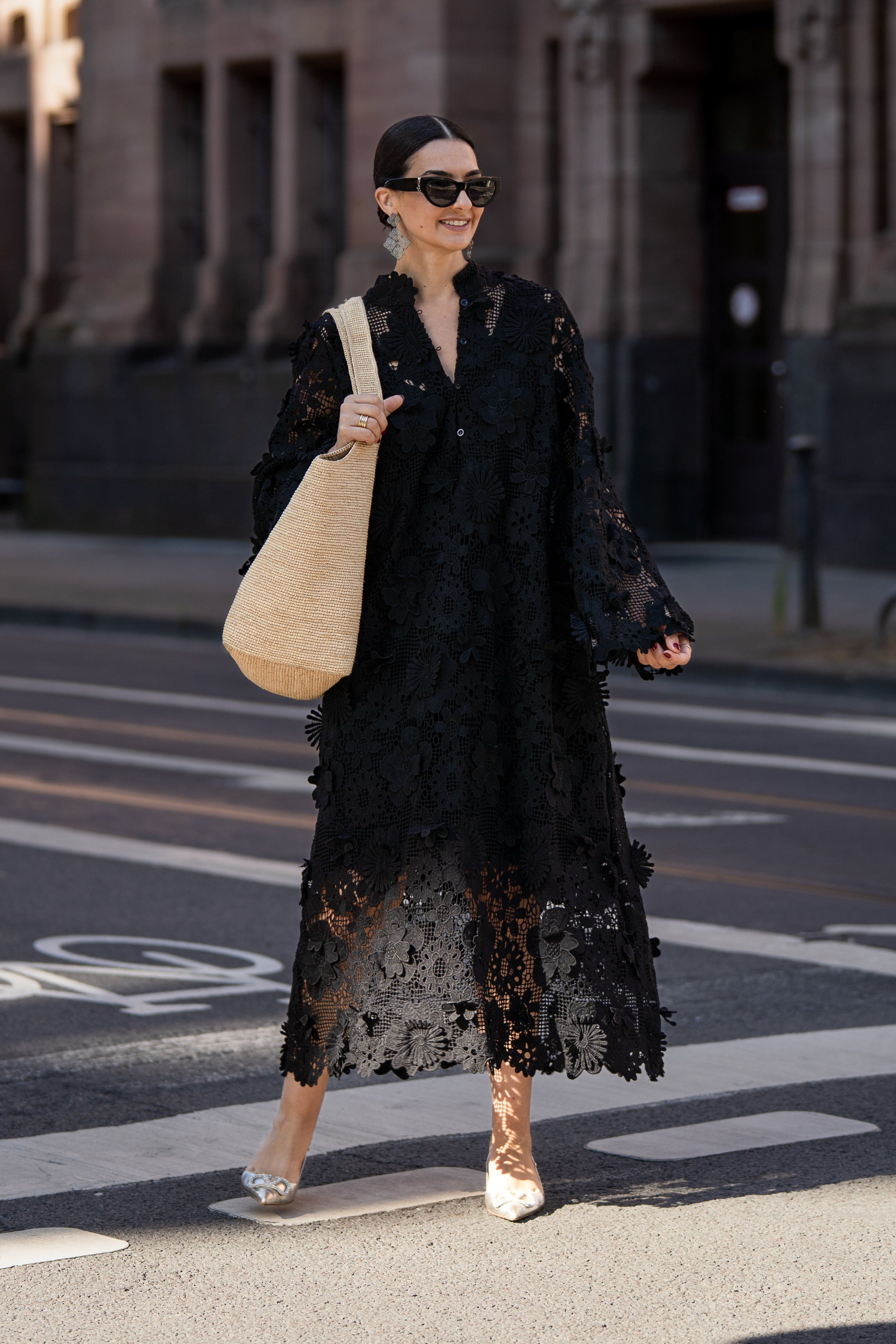 Dress Estelle Lace Black
