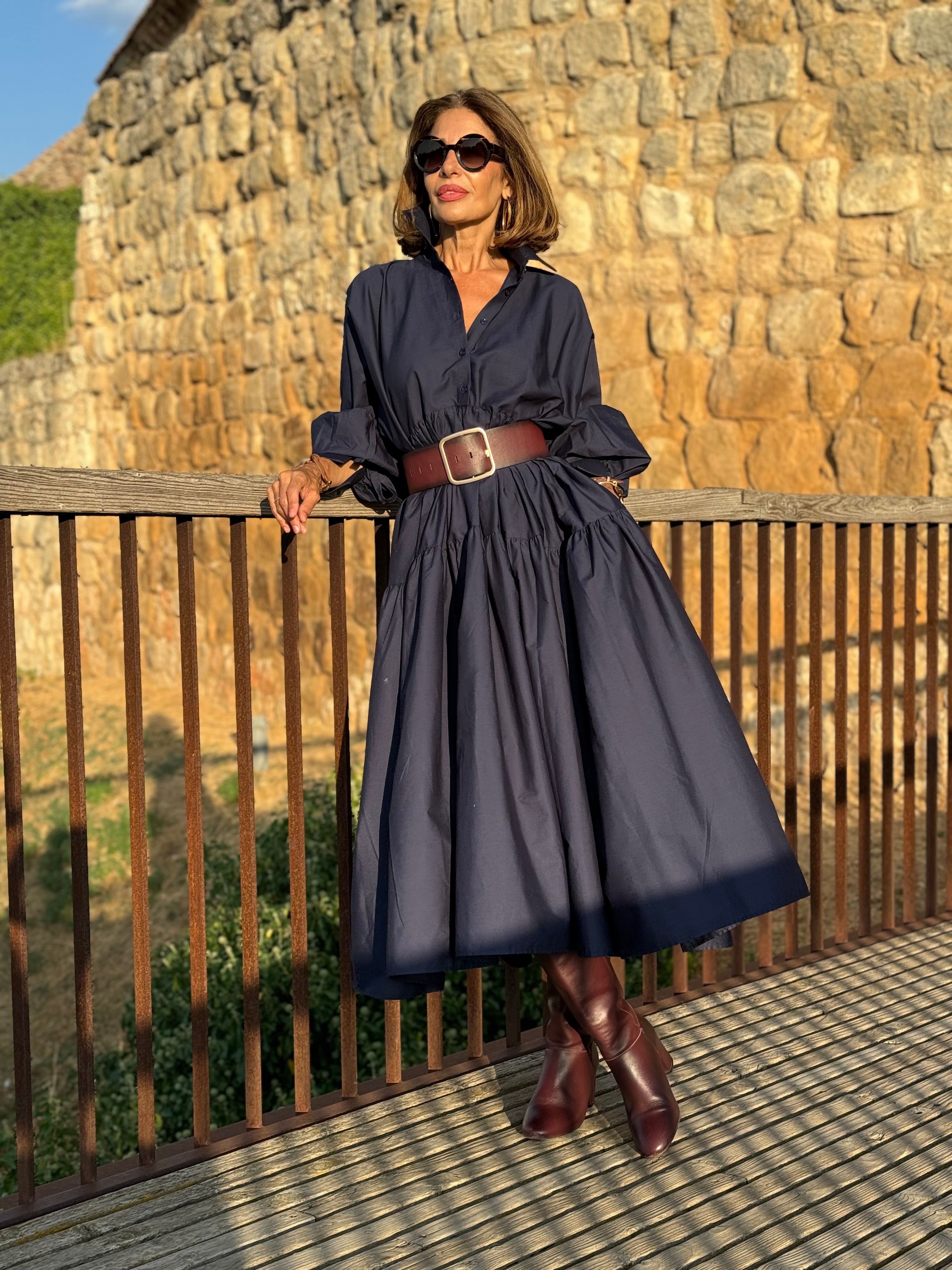 Dress Charlotte Navy