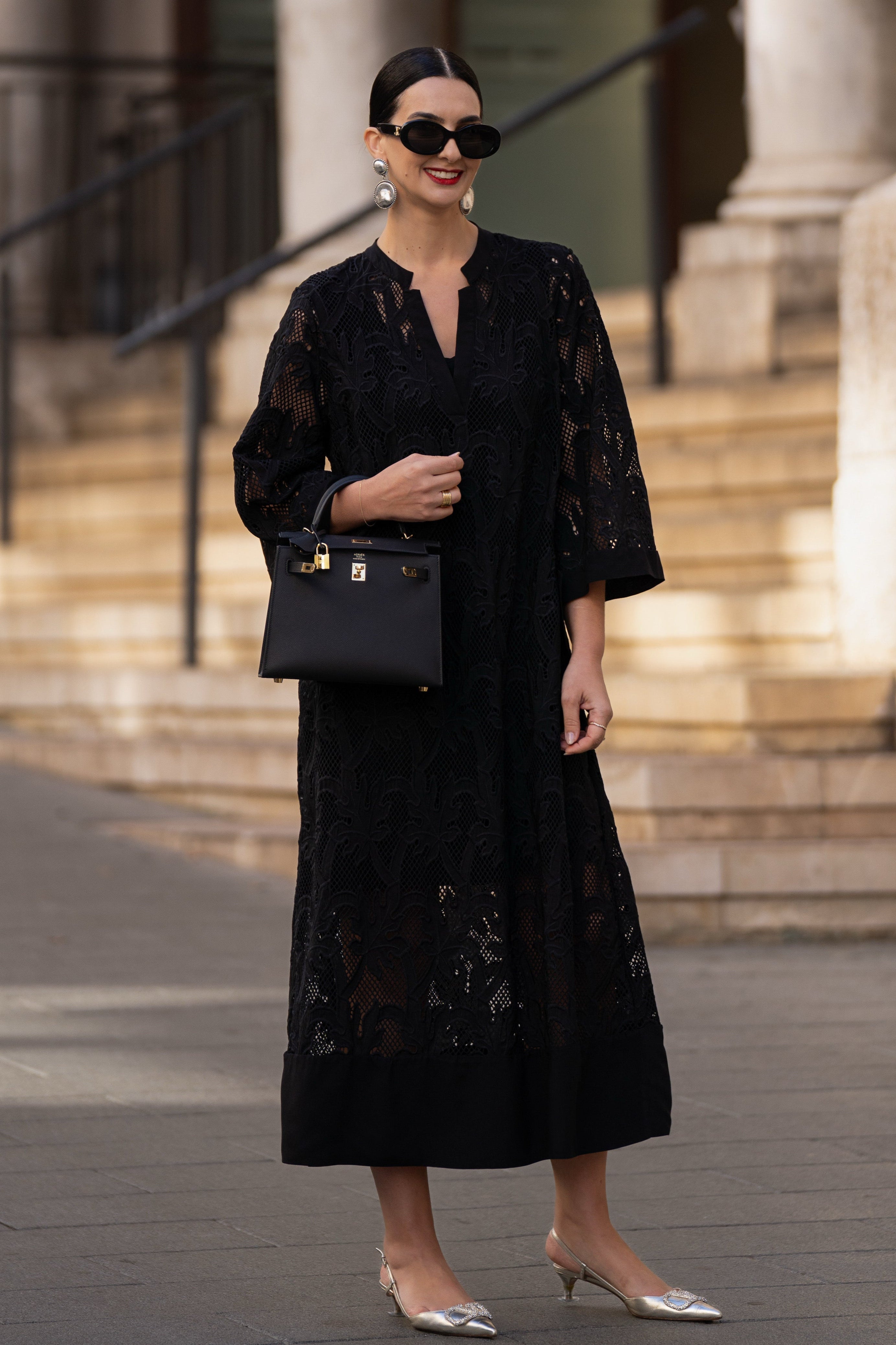 Dress Luana Lace Black