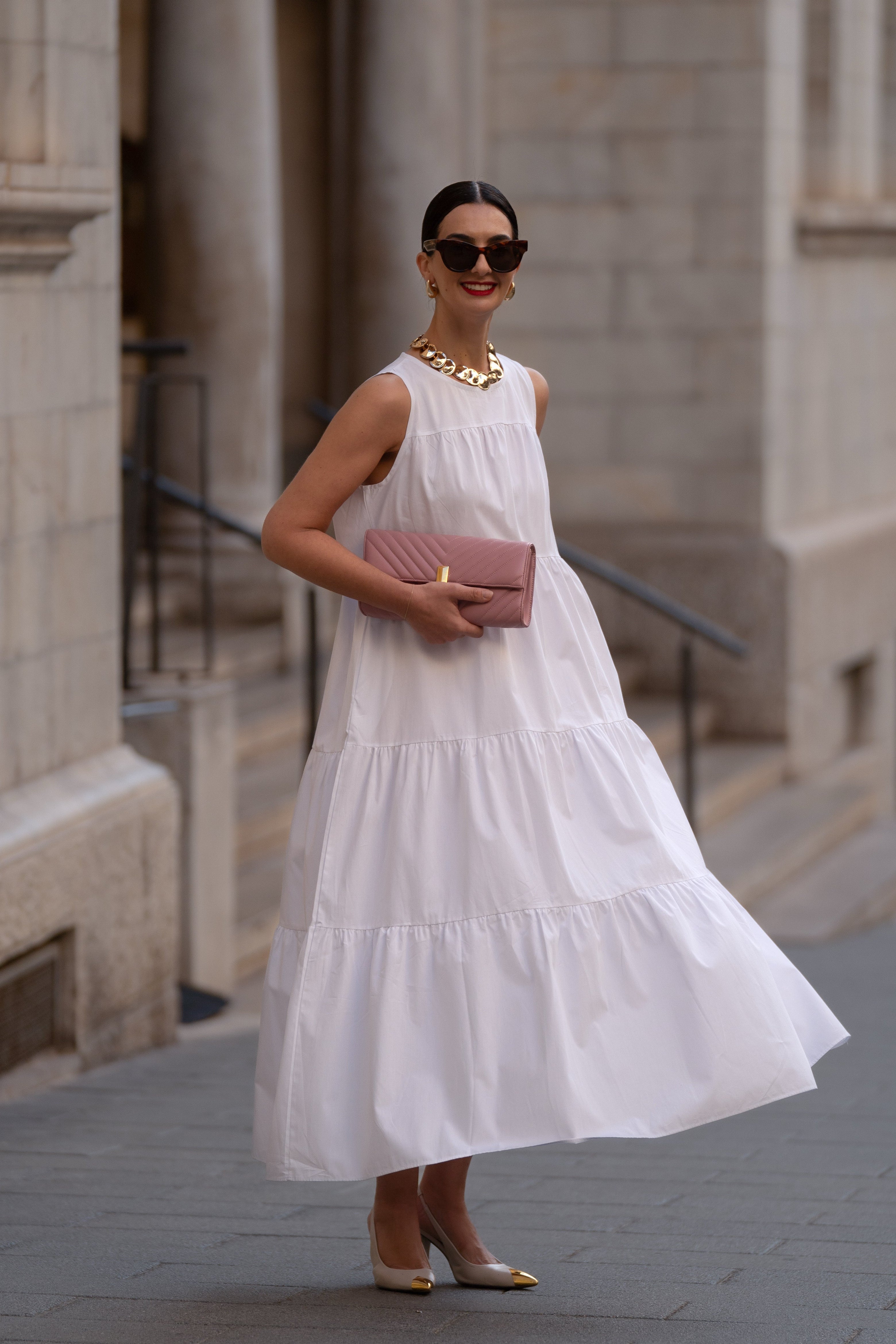 Dress Eleonore White