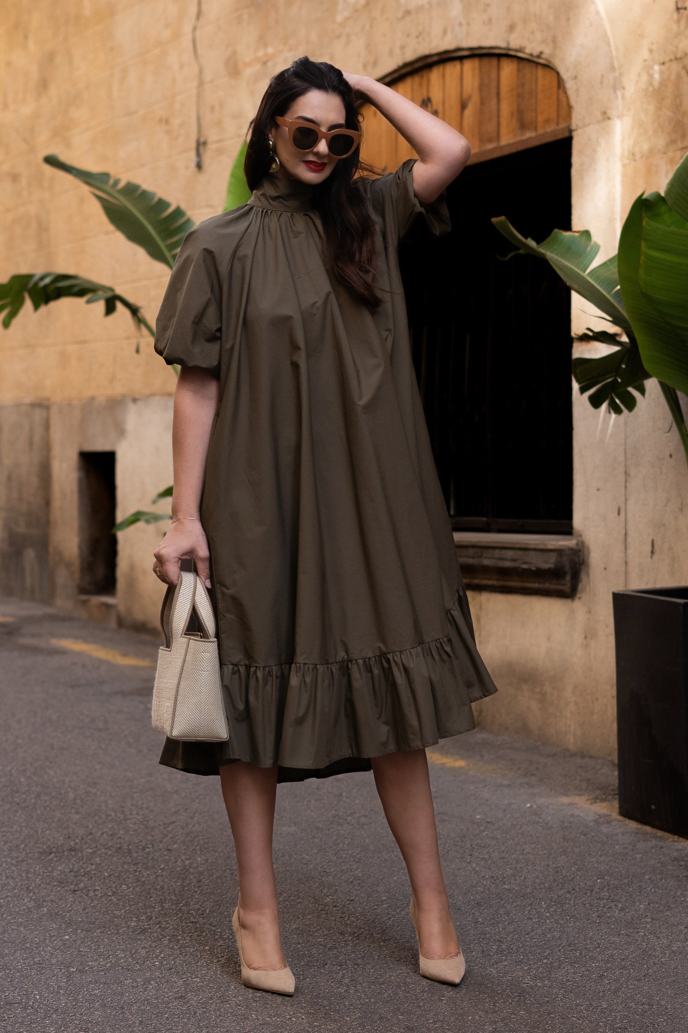 Dress Maeve Khaki