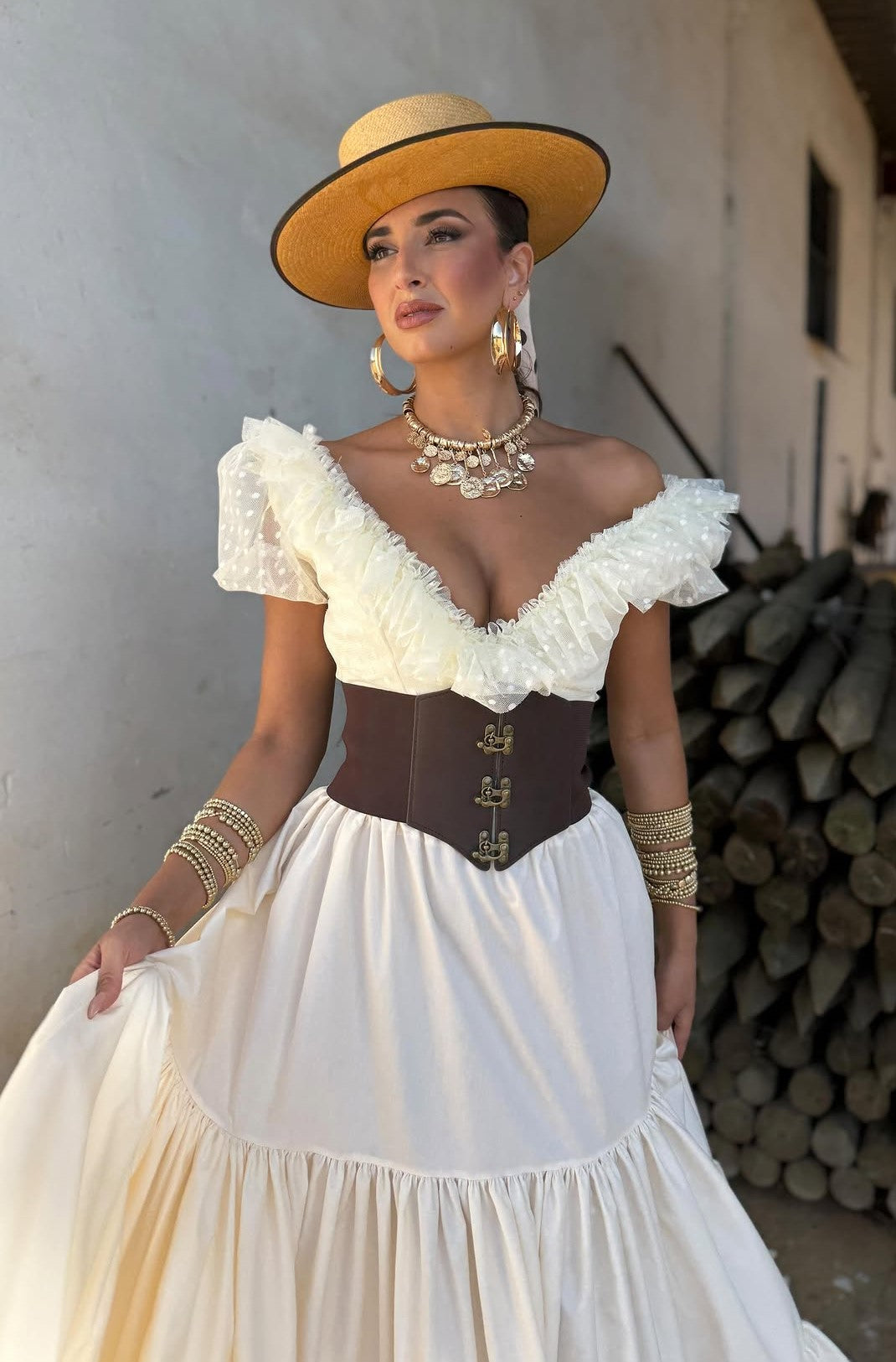 Dress Vintage  White