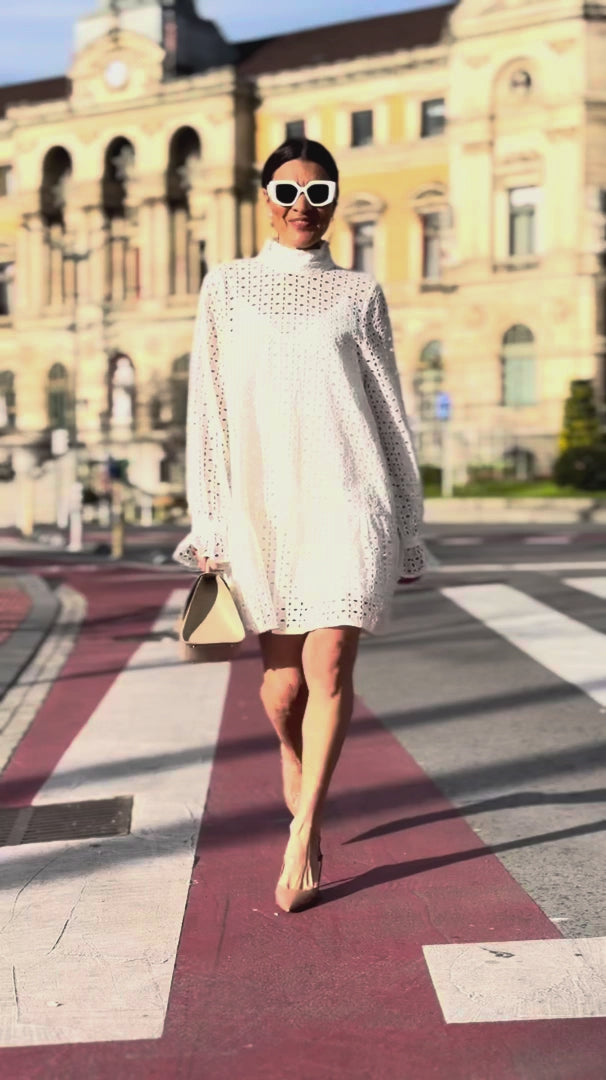 Dress Solveig Lace White