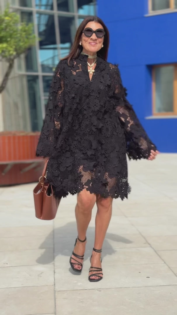 Dress Florence Lace Black