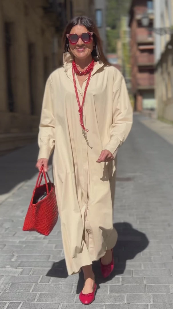 Dress Larissa Beige
